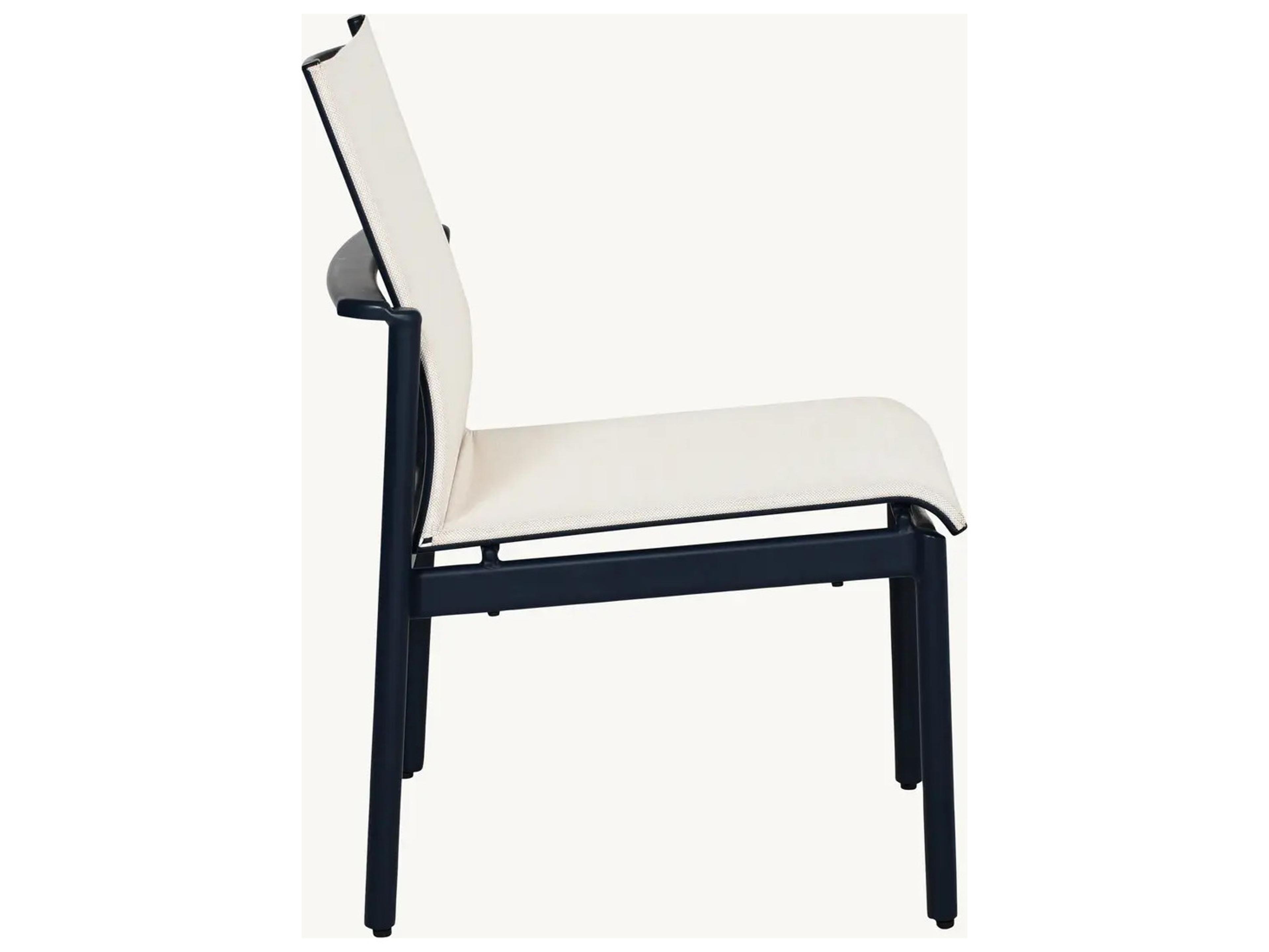Castelle Davenport Dining & High Dining Armless Sling Chair