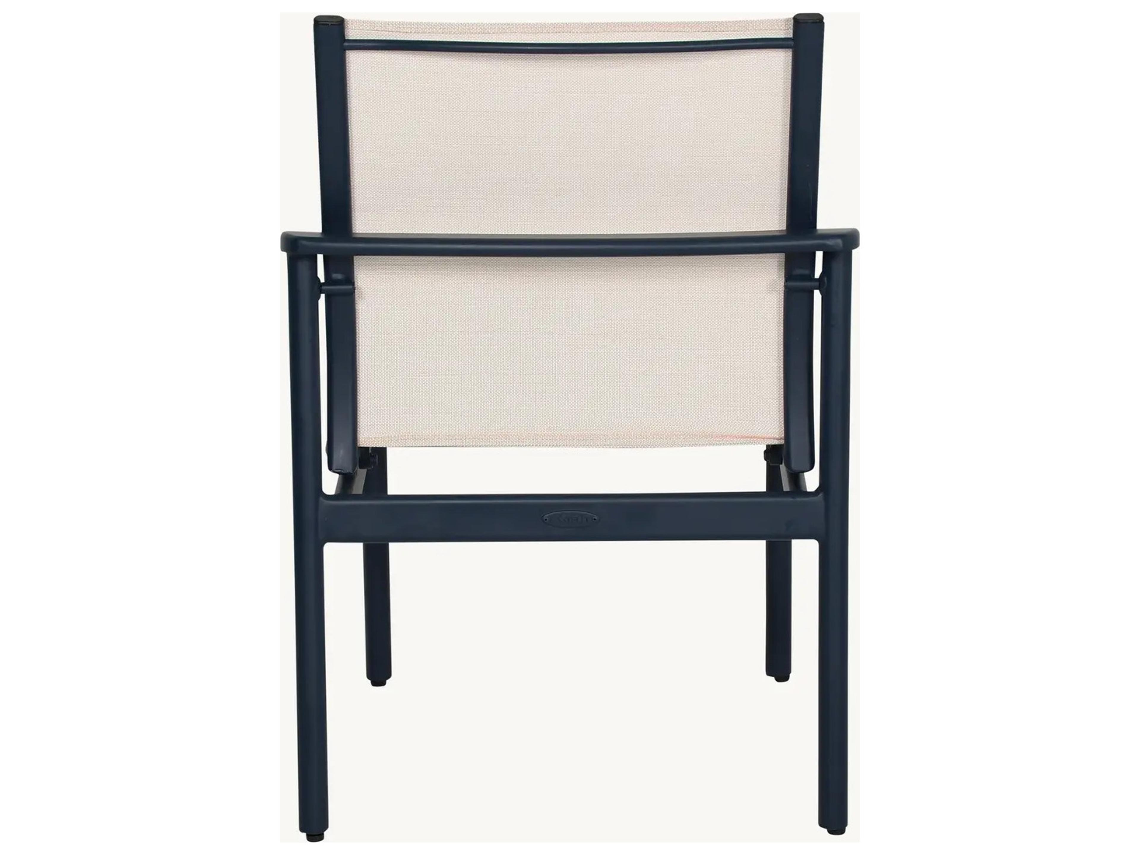 Castelle Davenport Dining & High Dining Armless Sling Chair