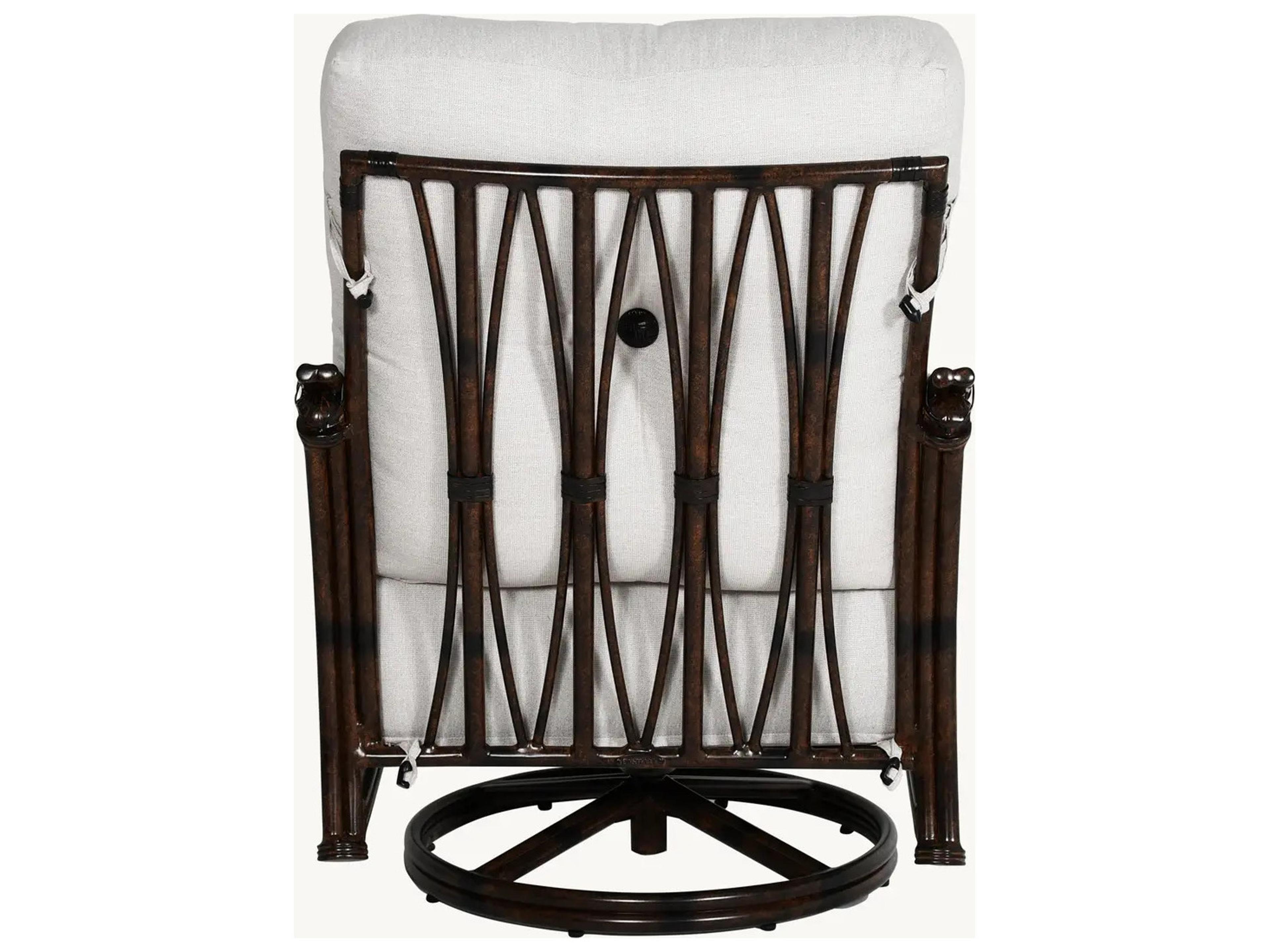 Castelle Coco Deep Seating High Back Lounge Swivel Rocker