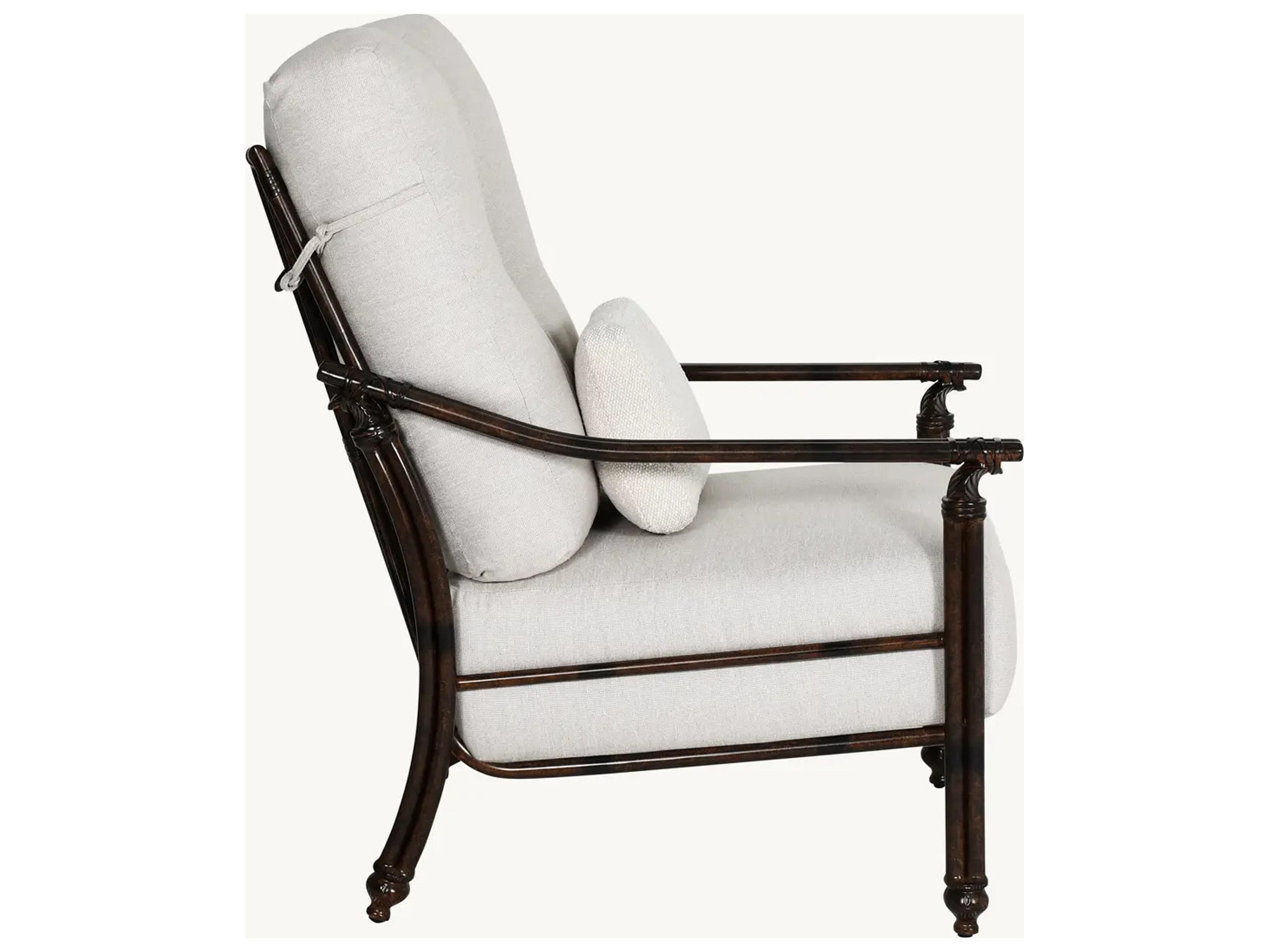 Castelle Coco Deep Seating High Back Cushioned Lounge Chair