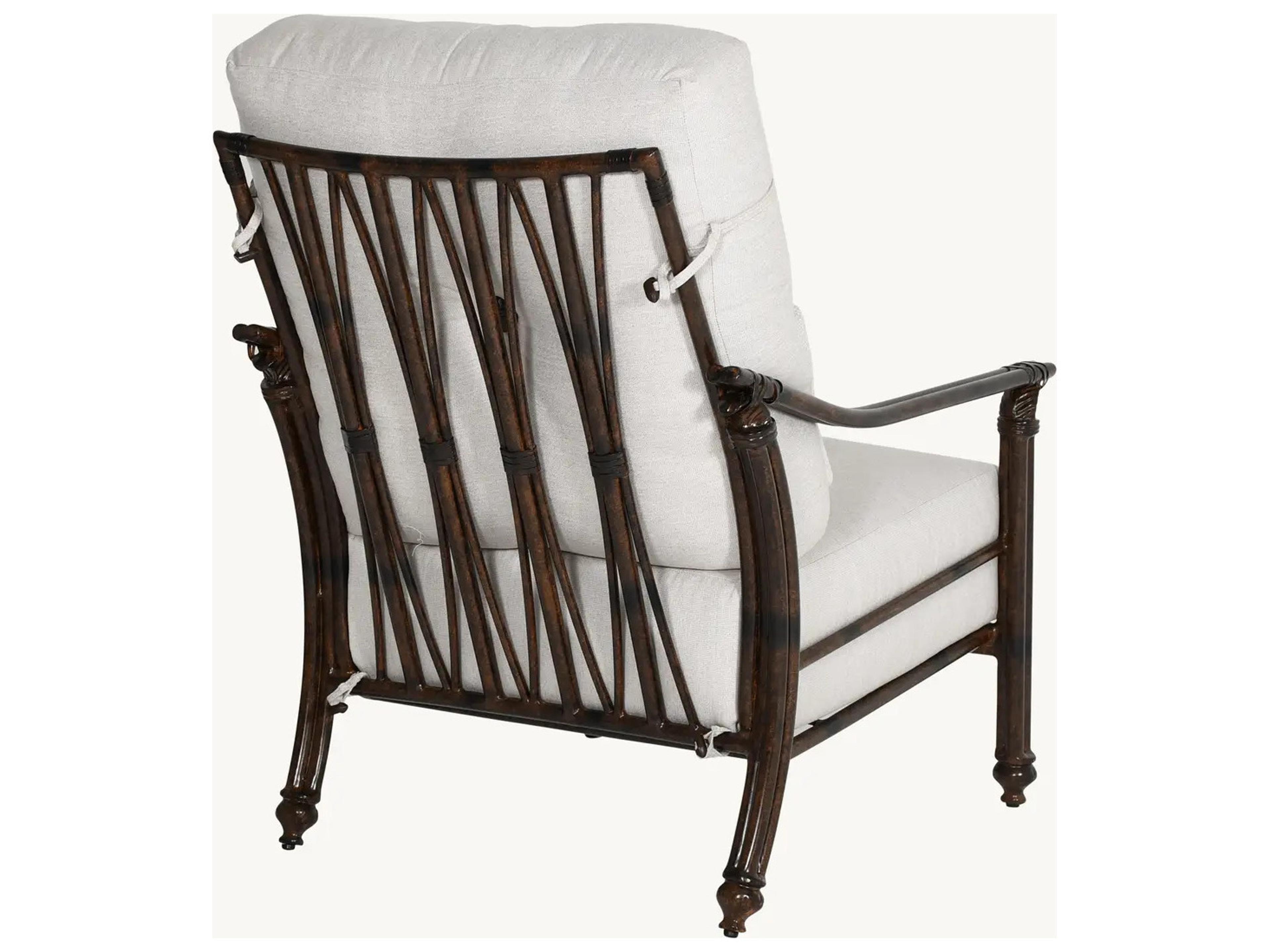 Castelle Coco Deep Seating High Back Cushioned Lounge Chair