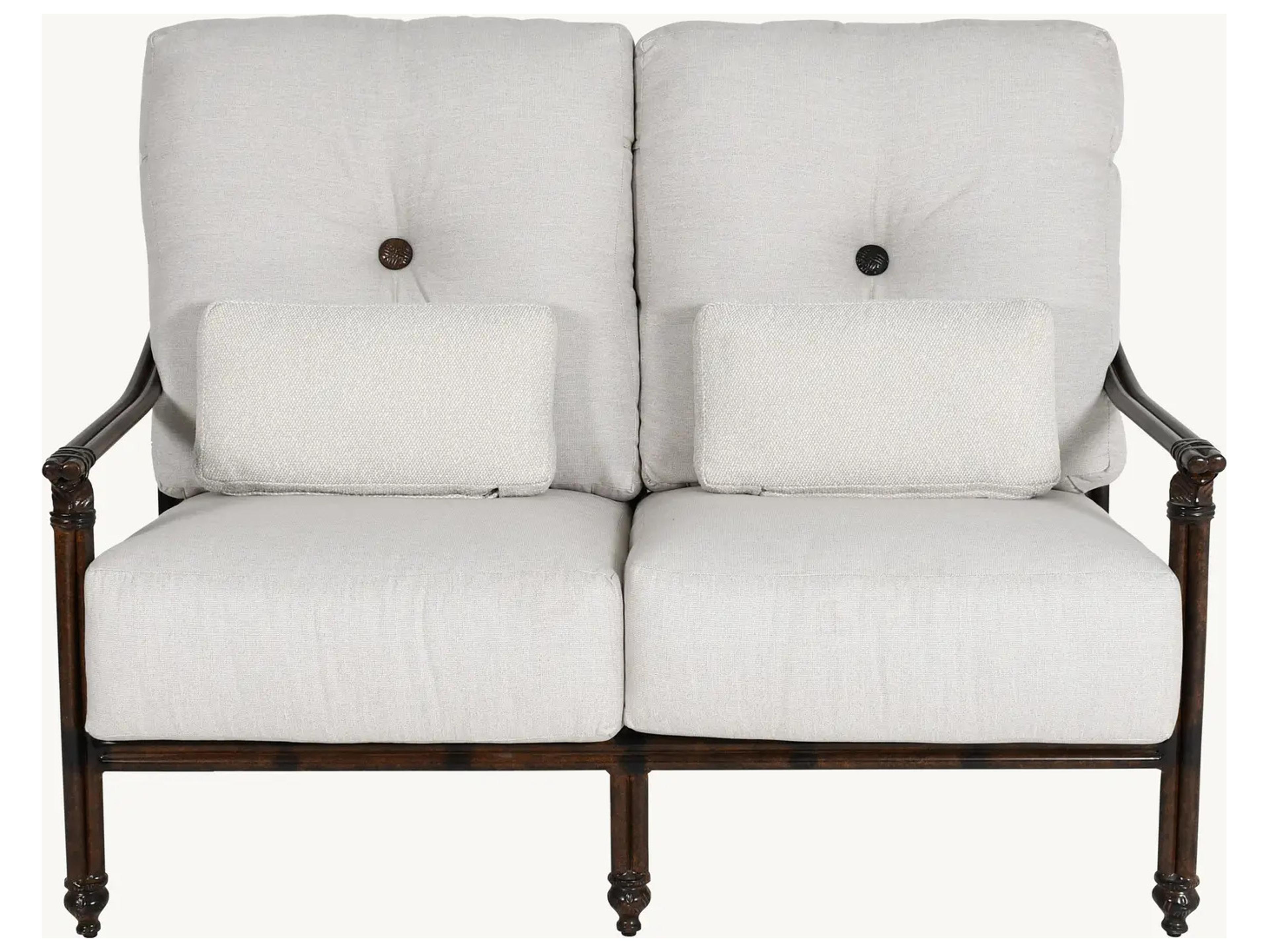 Castelle Coco Deep Seating Loveseat