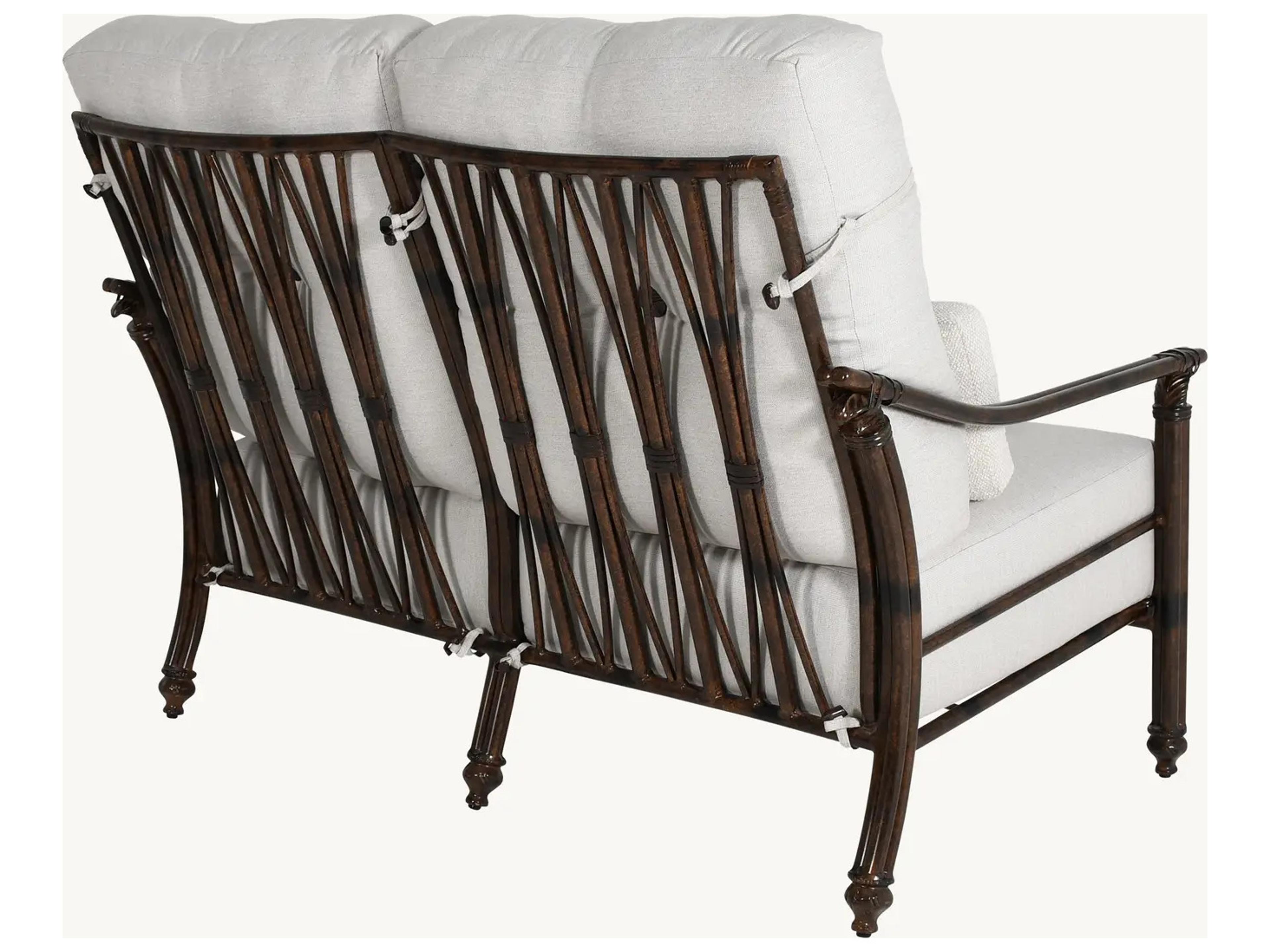 Castelle Coco Deep Seating Loveseat