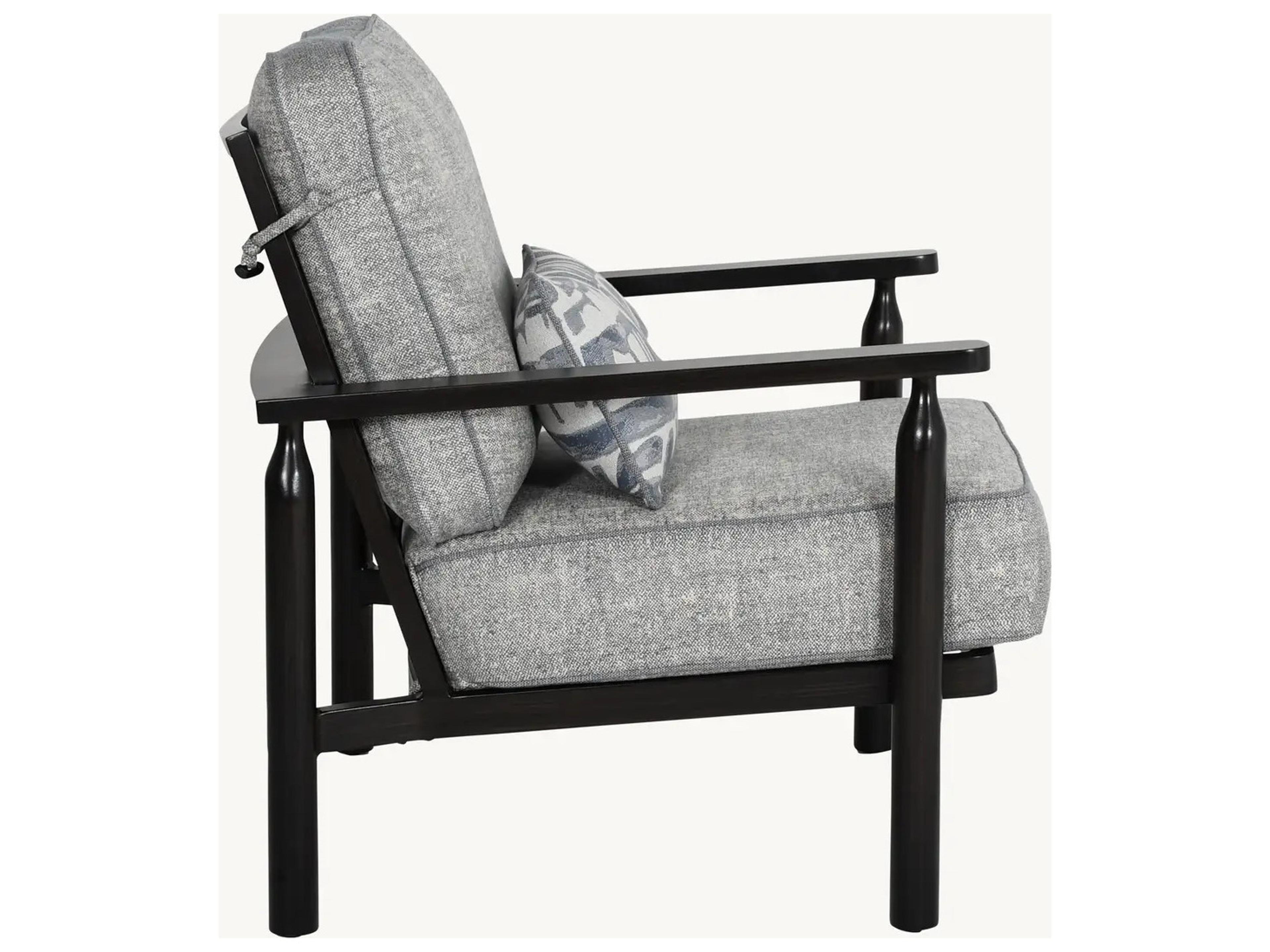 Castelle Holland Deep Seating Aluminum Lounge Chair