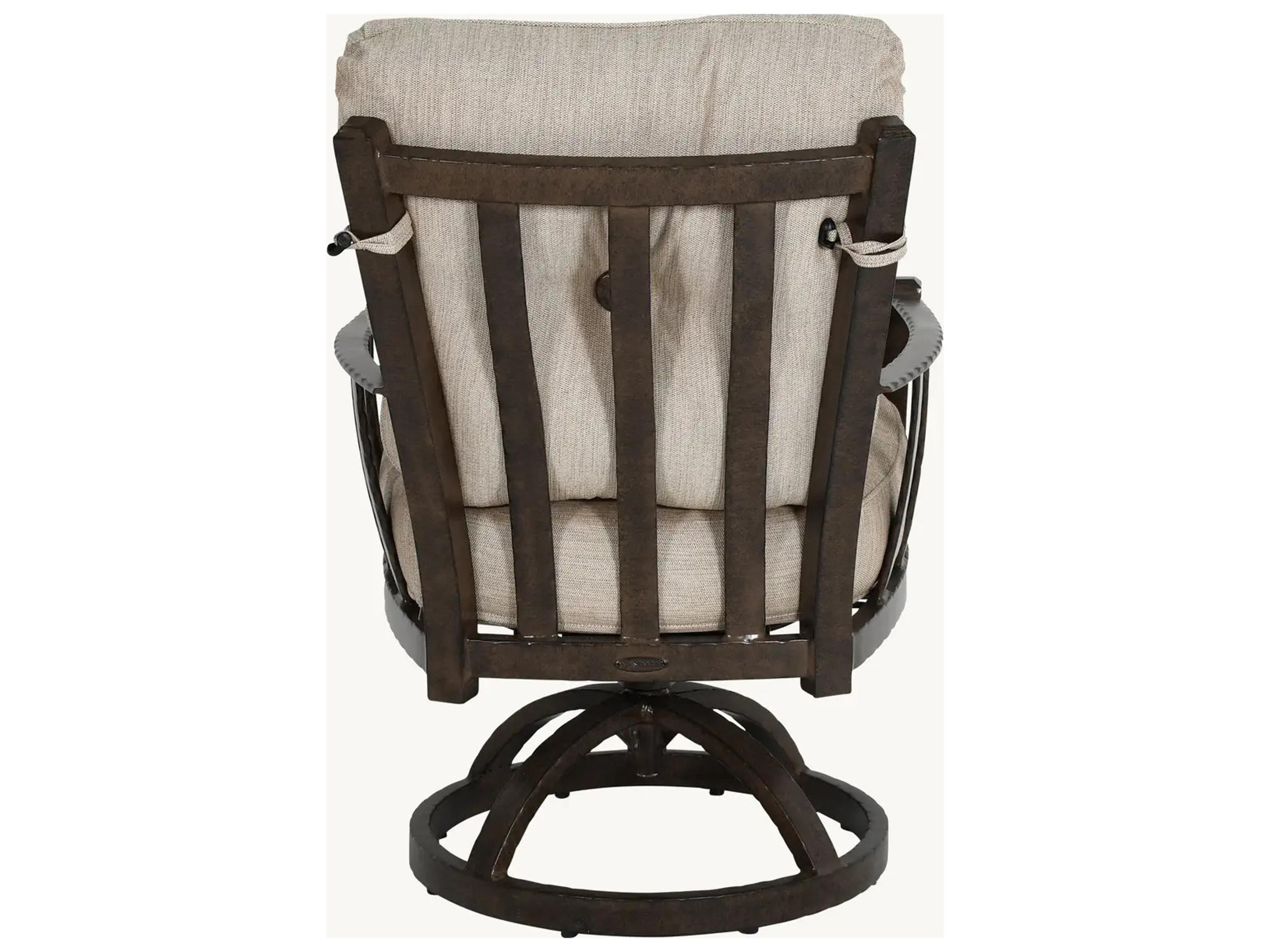 Castelle Santa Fe Cushion Dining Swivel Rocker Chair