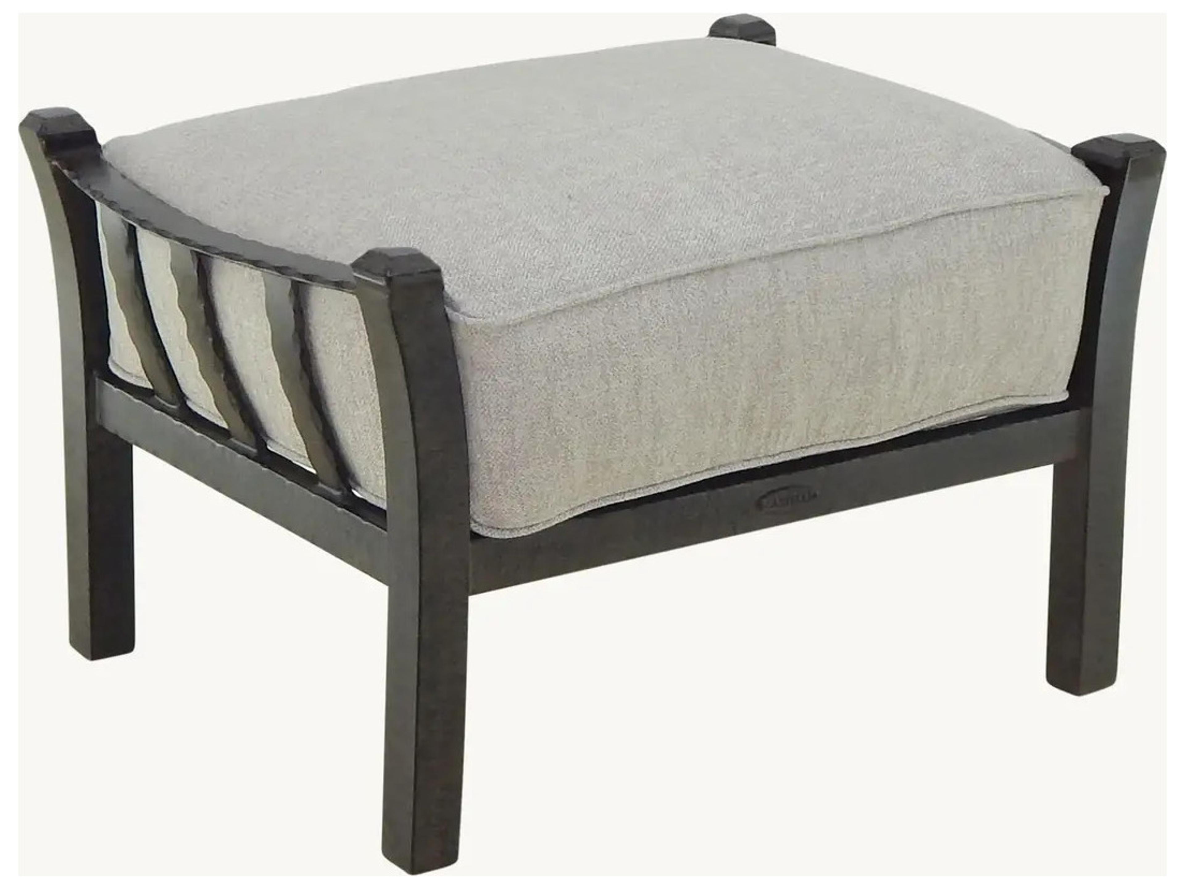 Santa Fe Deep Seating Cast Aluminum Ottoman