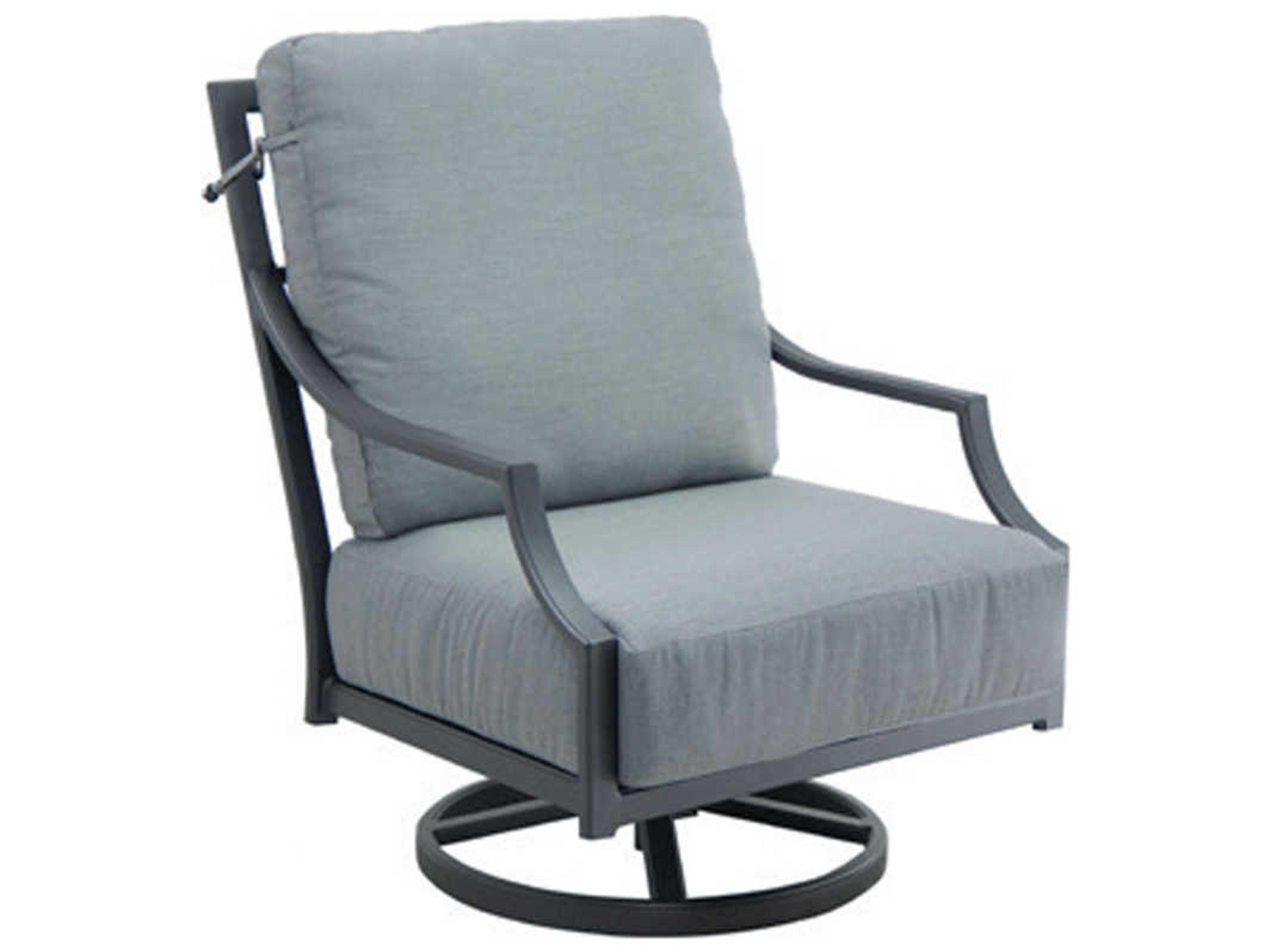 Lancaster Deep Seating Aluminum Ultra High Back Outdoor Lounge Chair