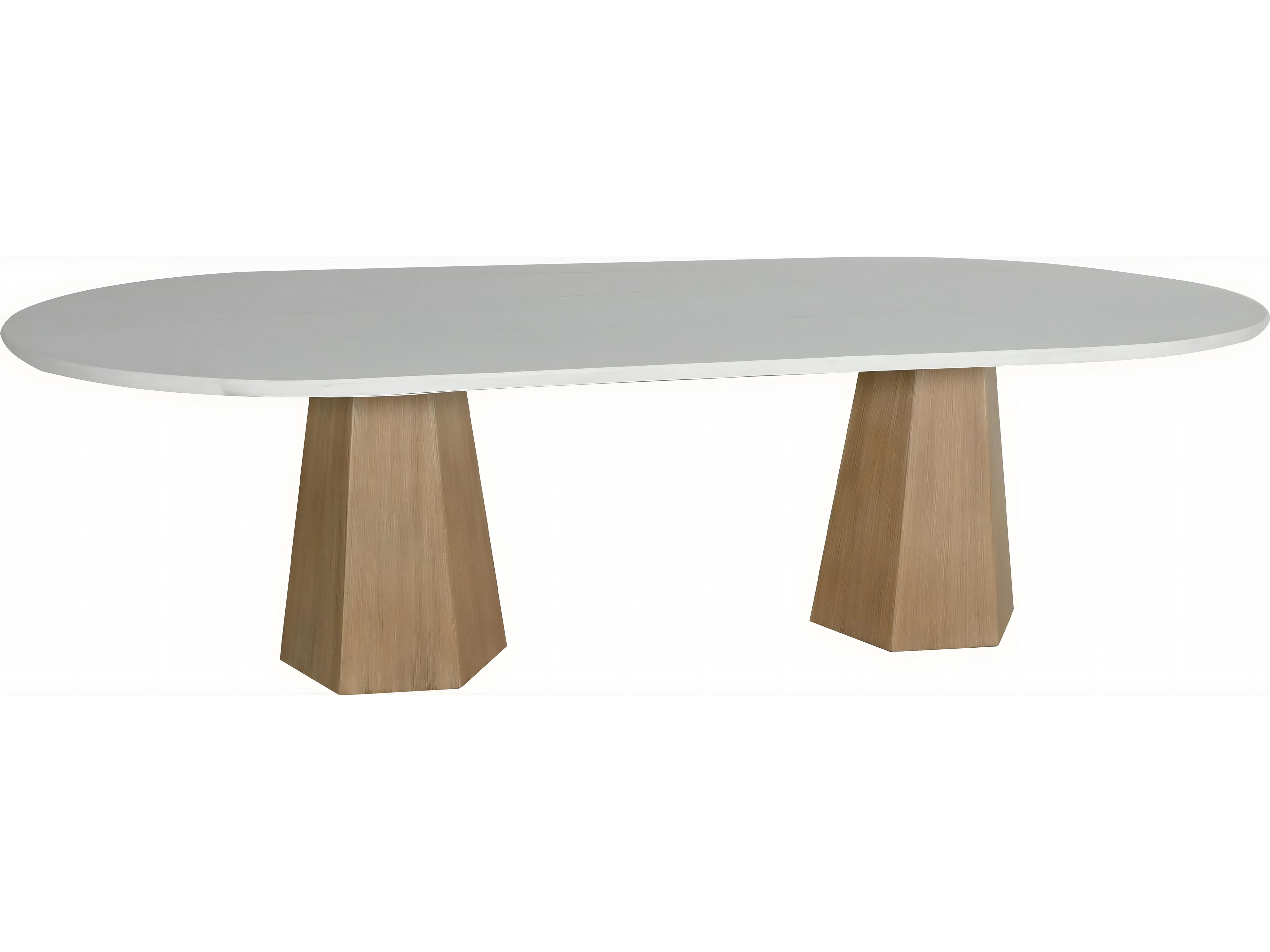 Nicoya Cast Aluminum Oval Dining Table