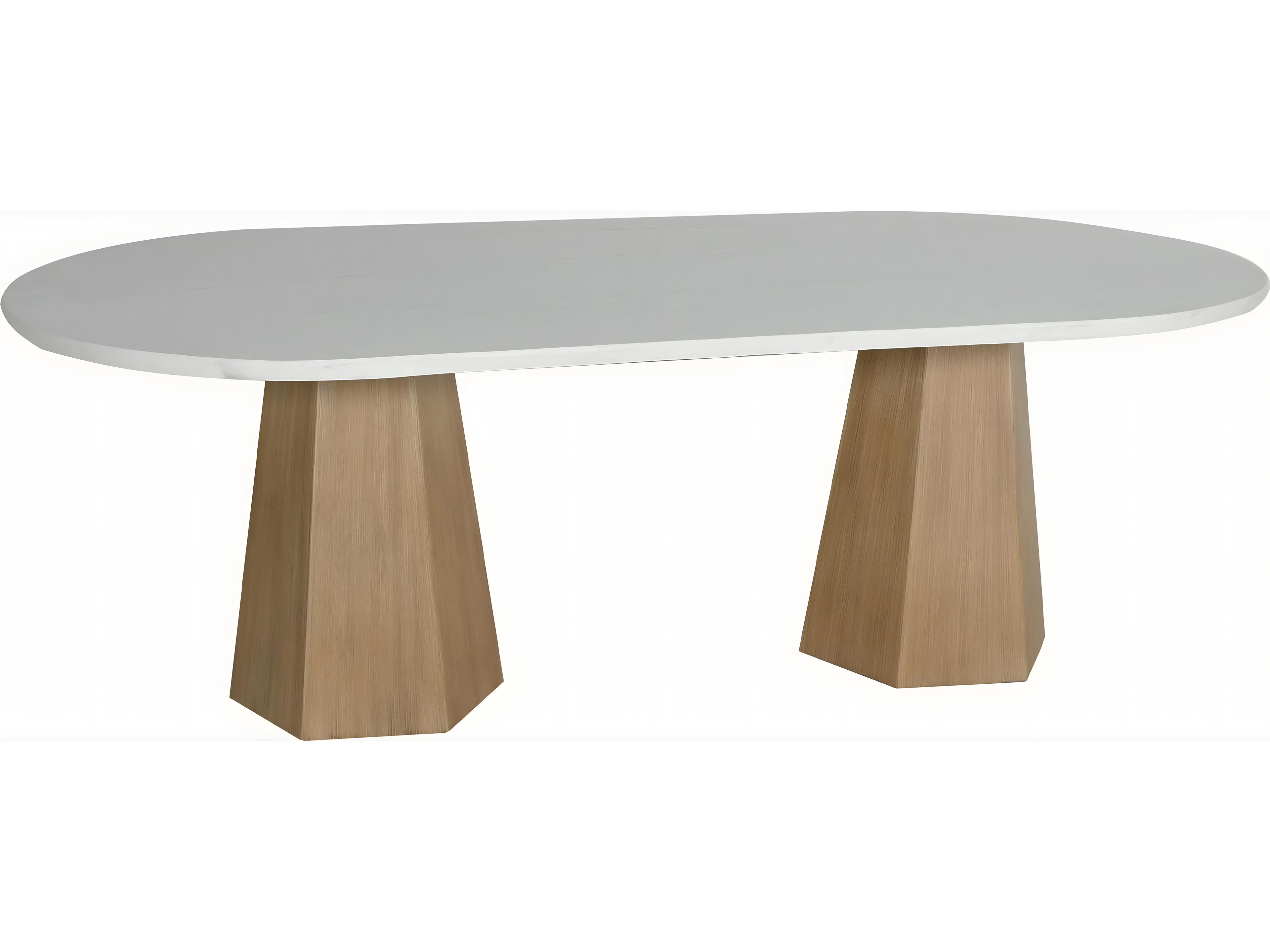 Nicoya Cast Aluminum Oval Dining Table