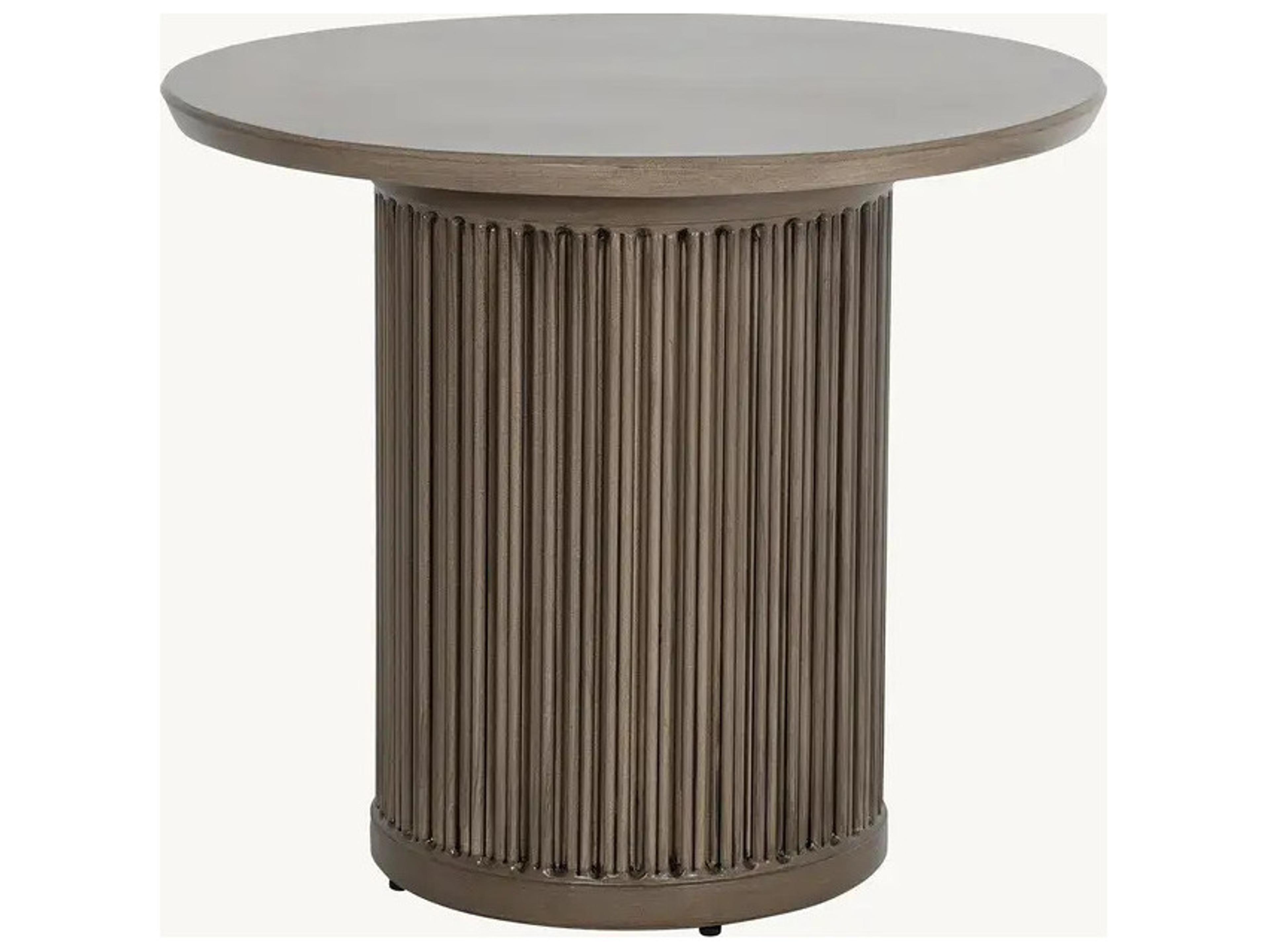 Samara Aluminum 32" Round Dining Table