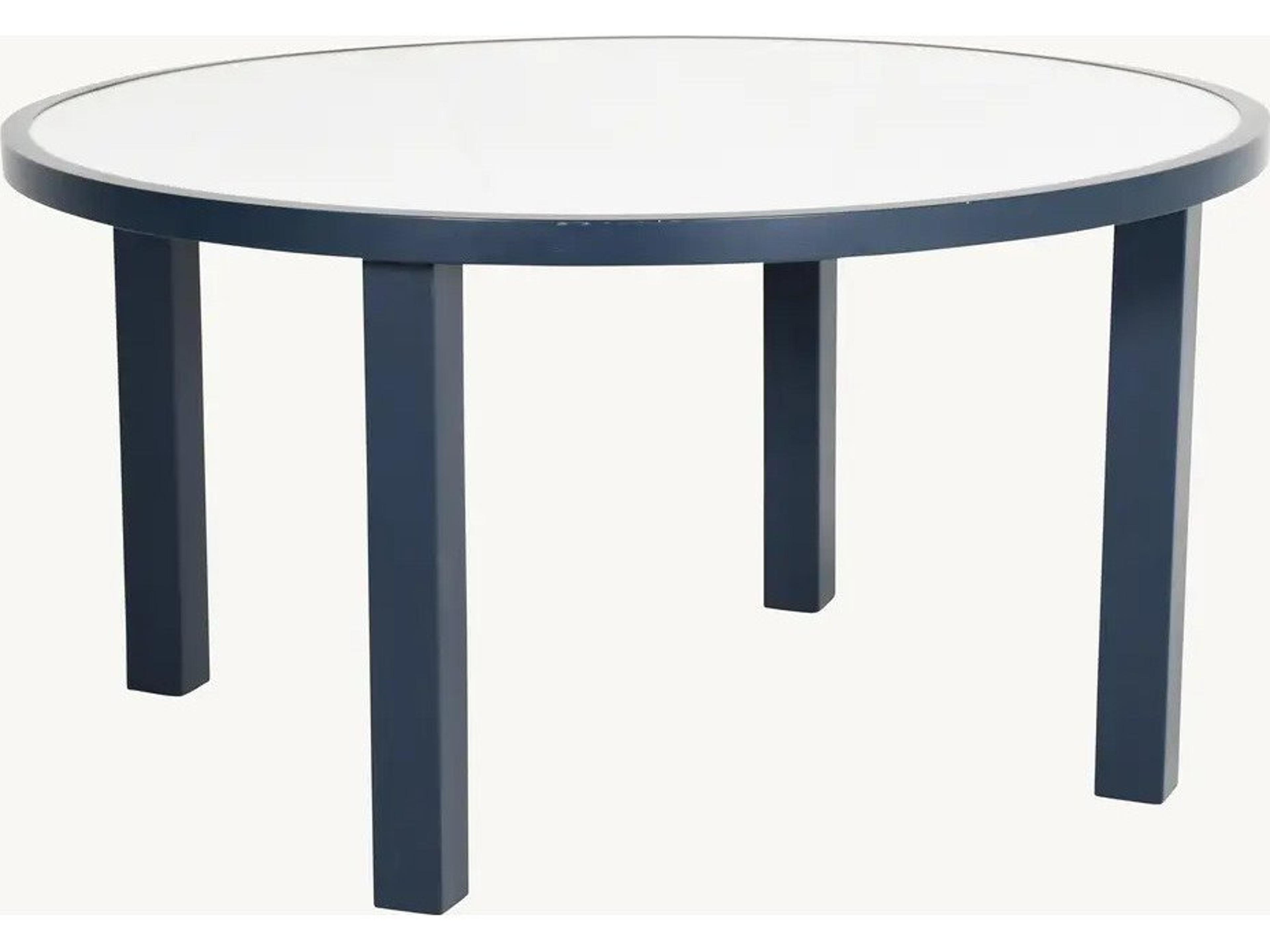 Parsons Aluminum 54" Round Dining Table