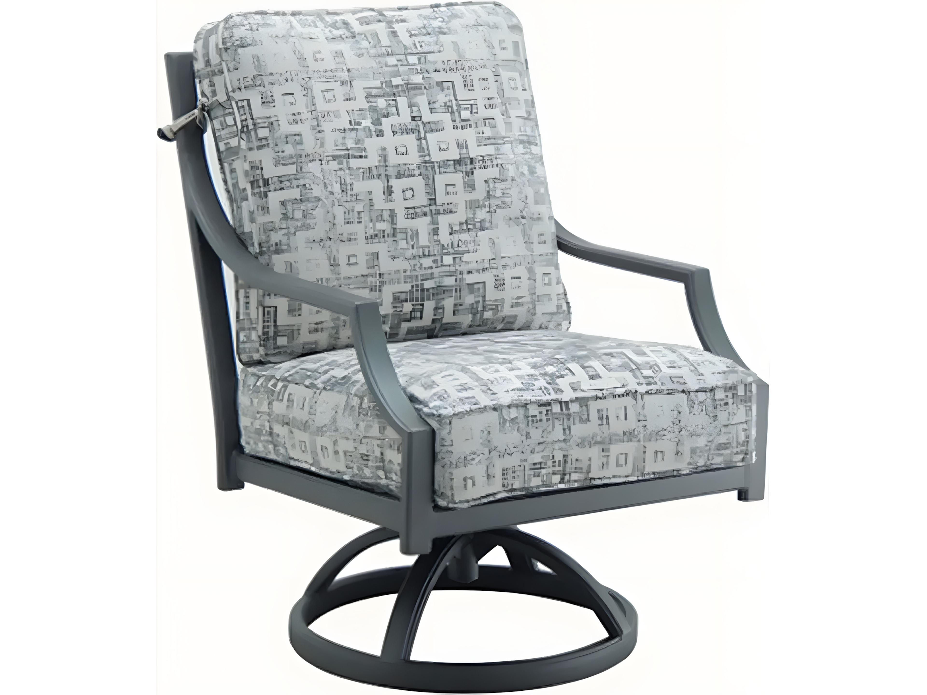 Lancaster Swivel Rocker Dining Arm Chair Set Replacement Cushions