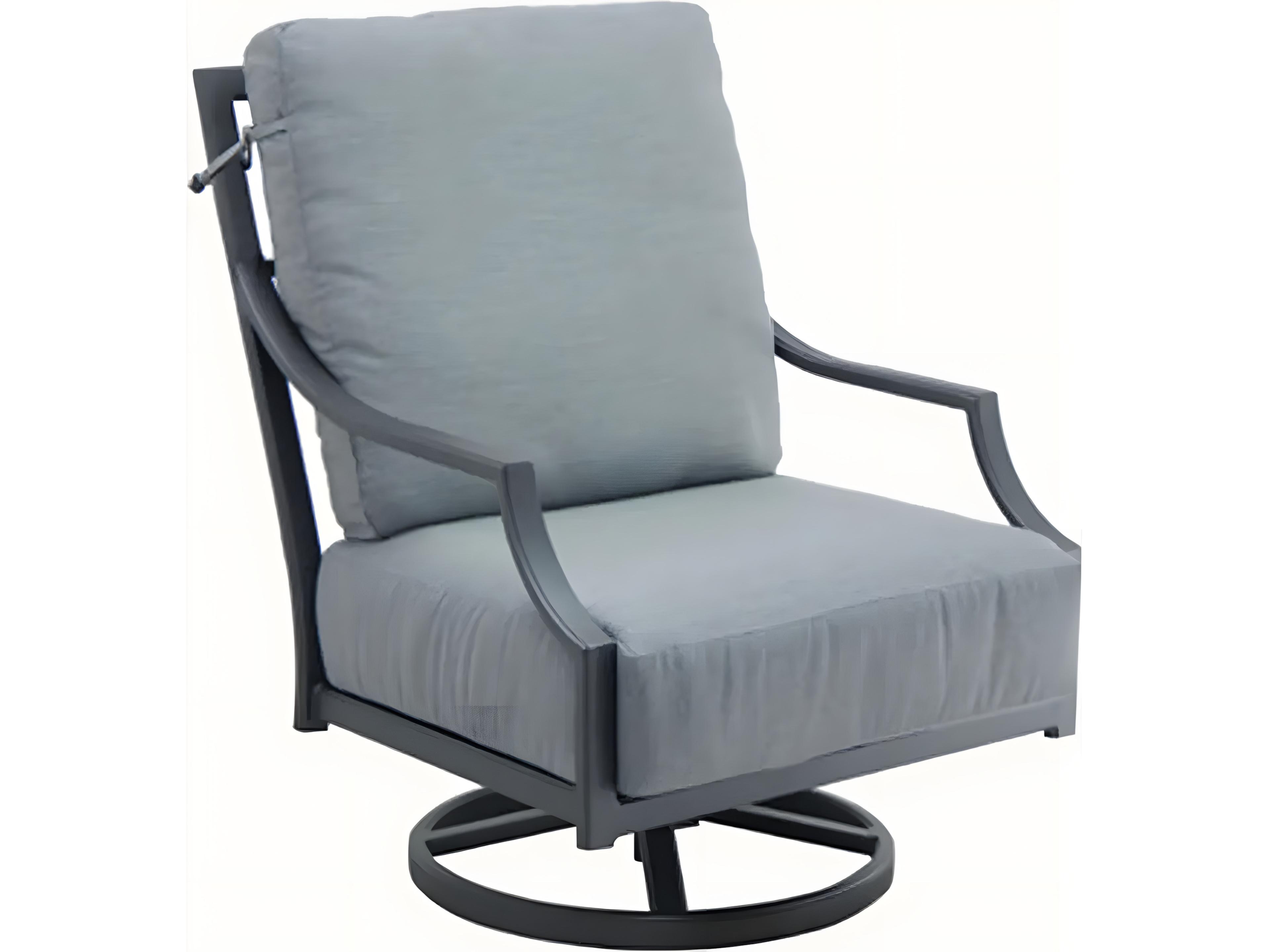 Lancaster Deep Seating High Back Swivel Rocker Lounge Chair Set Replacement Cushions