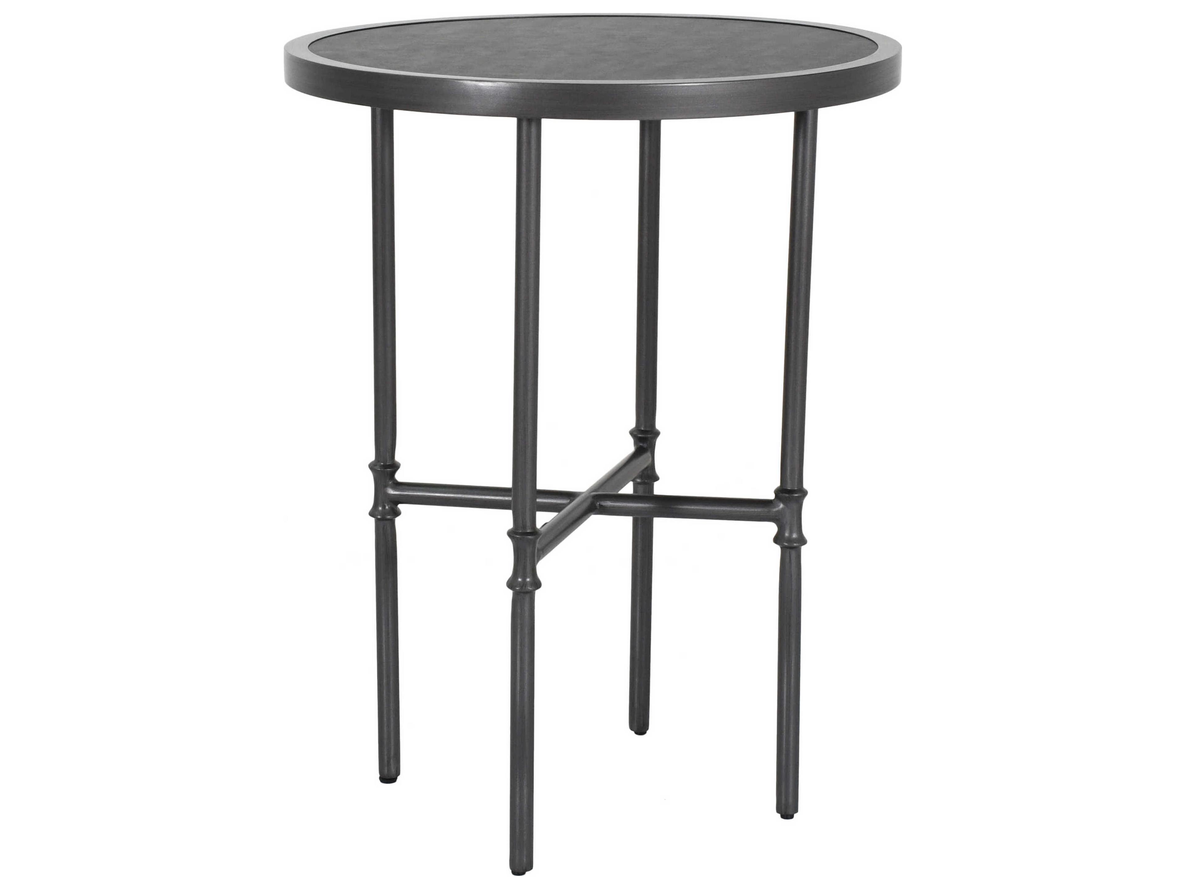 Marquis Aluminum Round Patio Bar Height Table