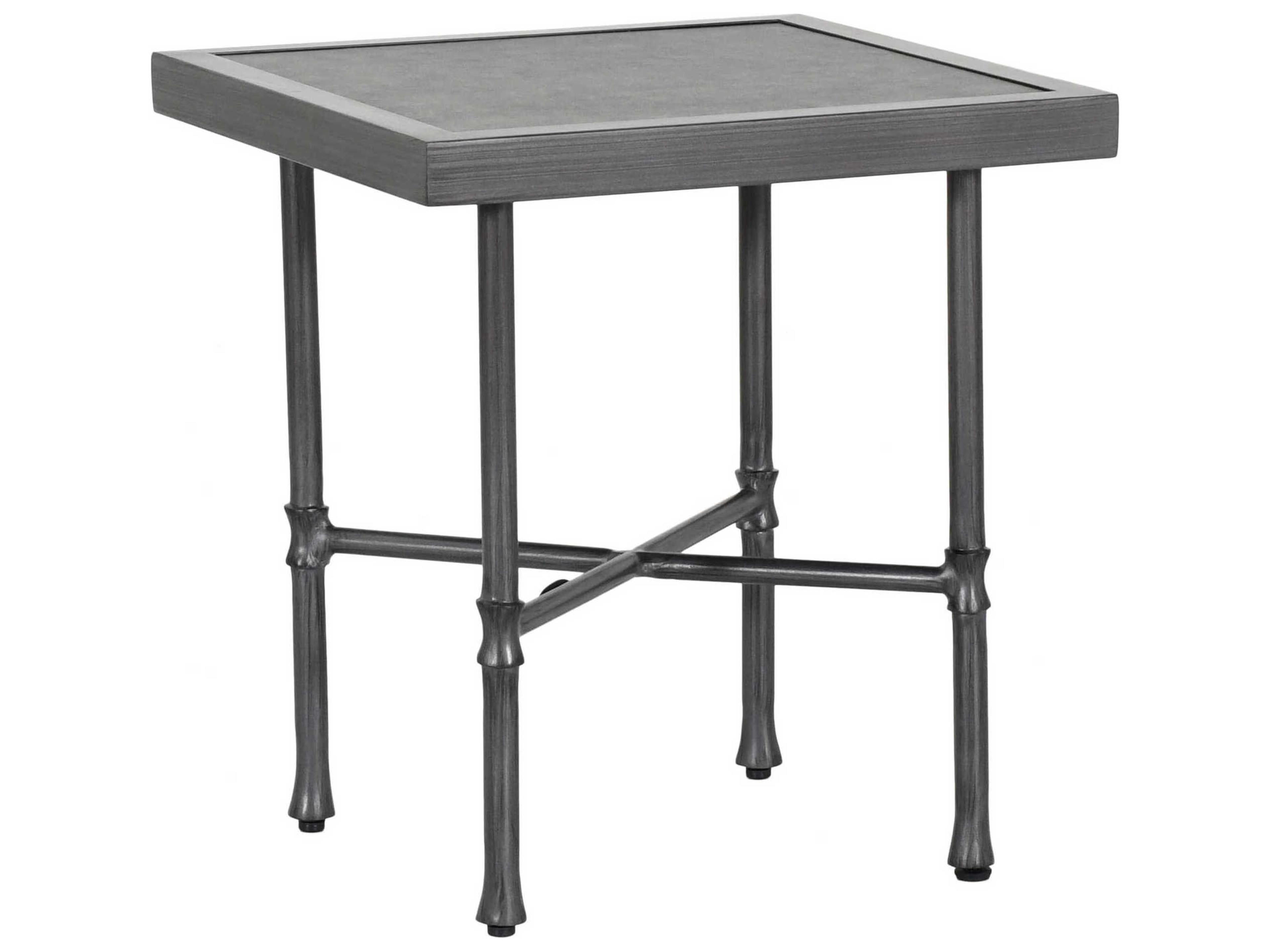 Marquis Aluminum Square Patio End Table