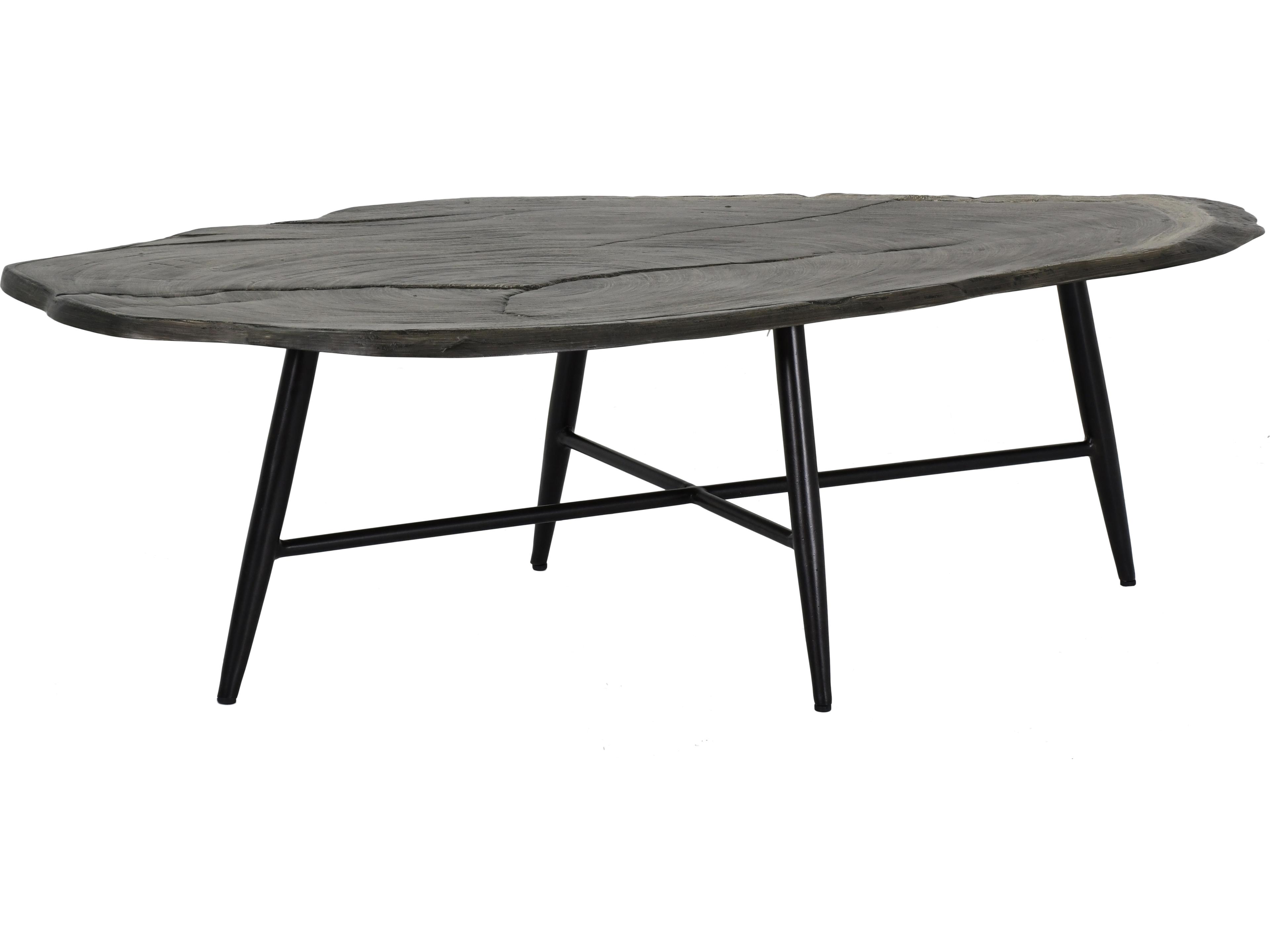 Natures Wood Aluminum Patio Coffee Table