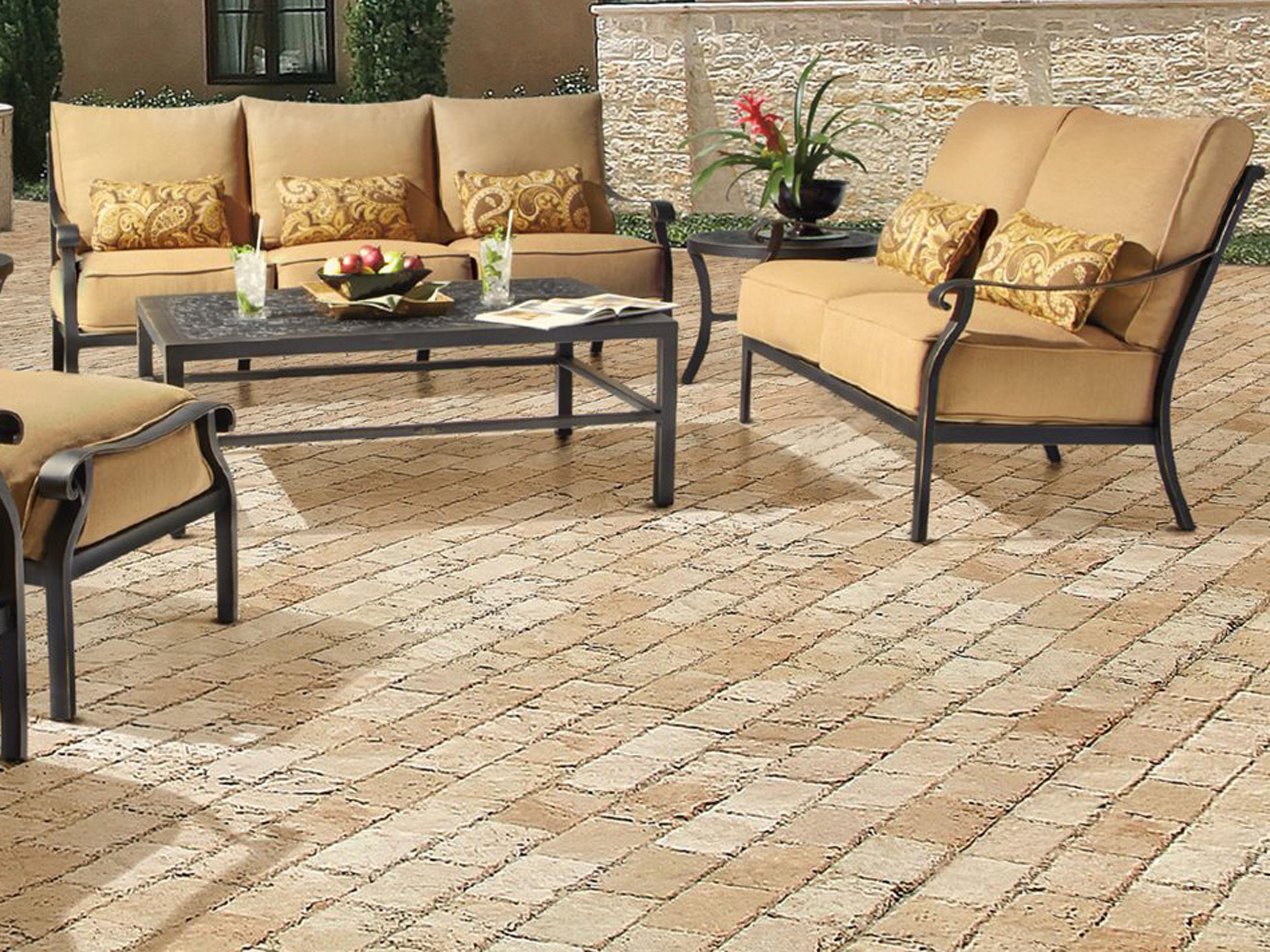 Madrid Deep Seating Cast Aluminum Patio Lounge Set
