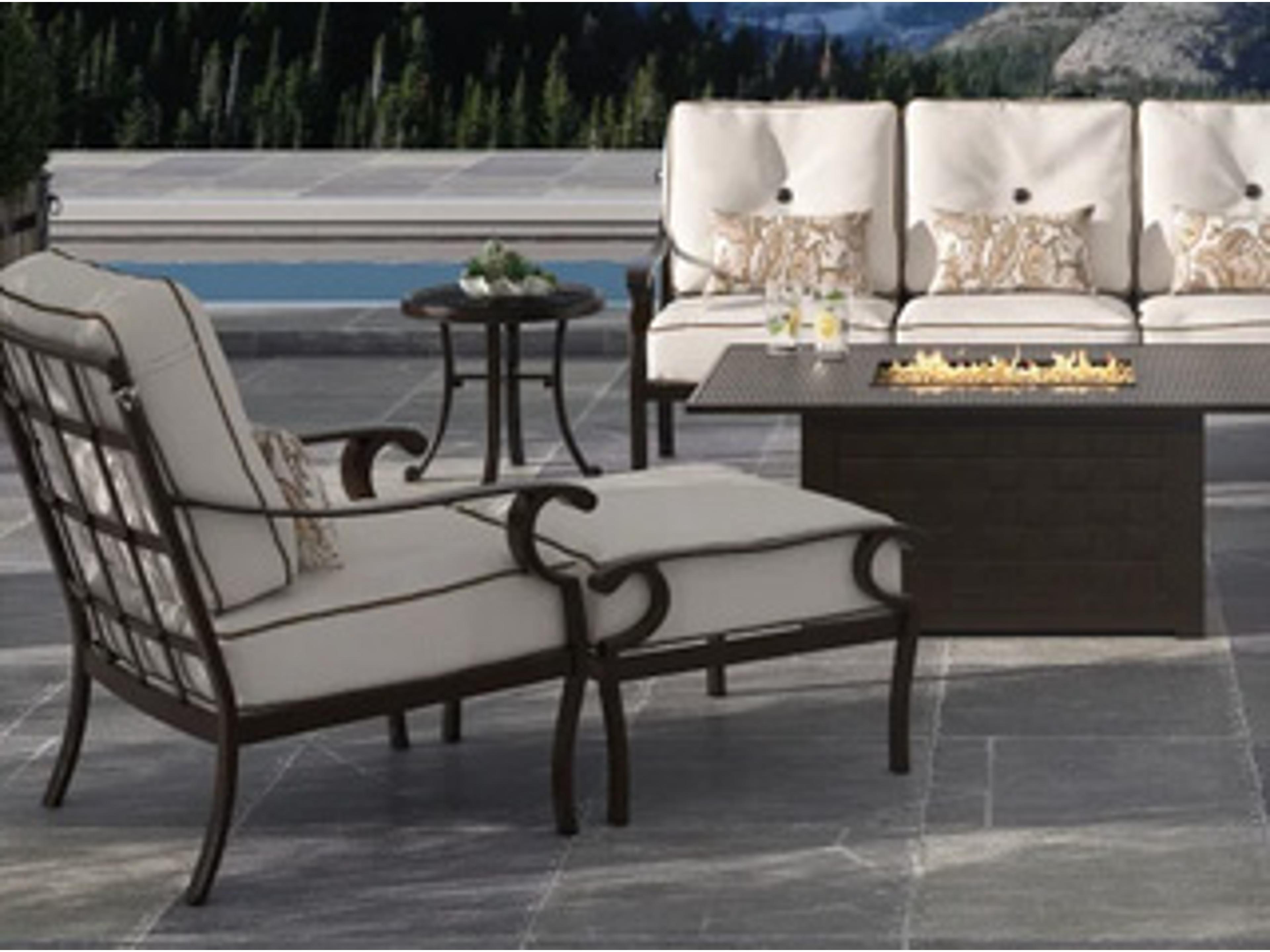 Monterey Deep Seating Cast Aluminum Patio Lounge Set