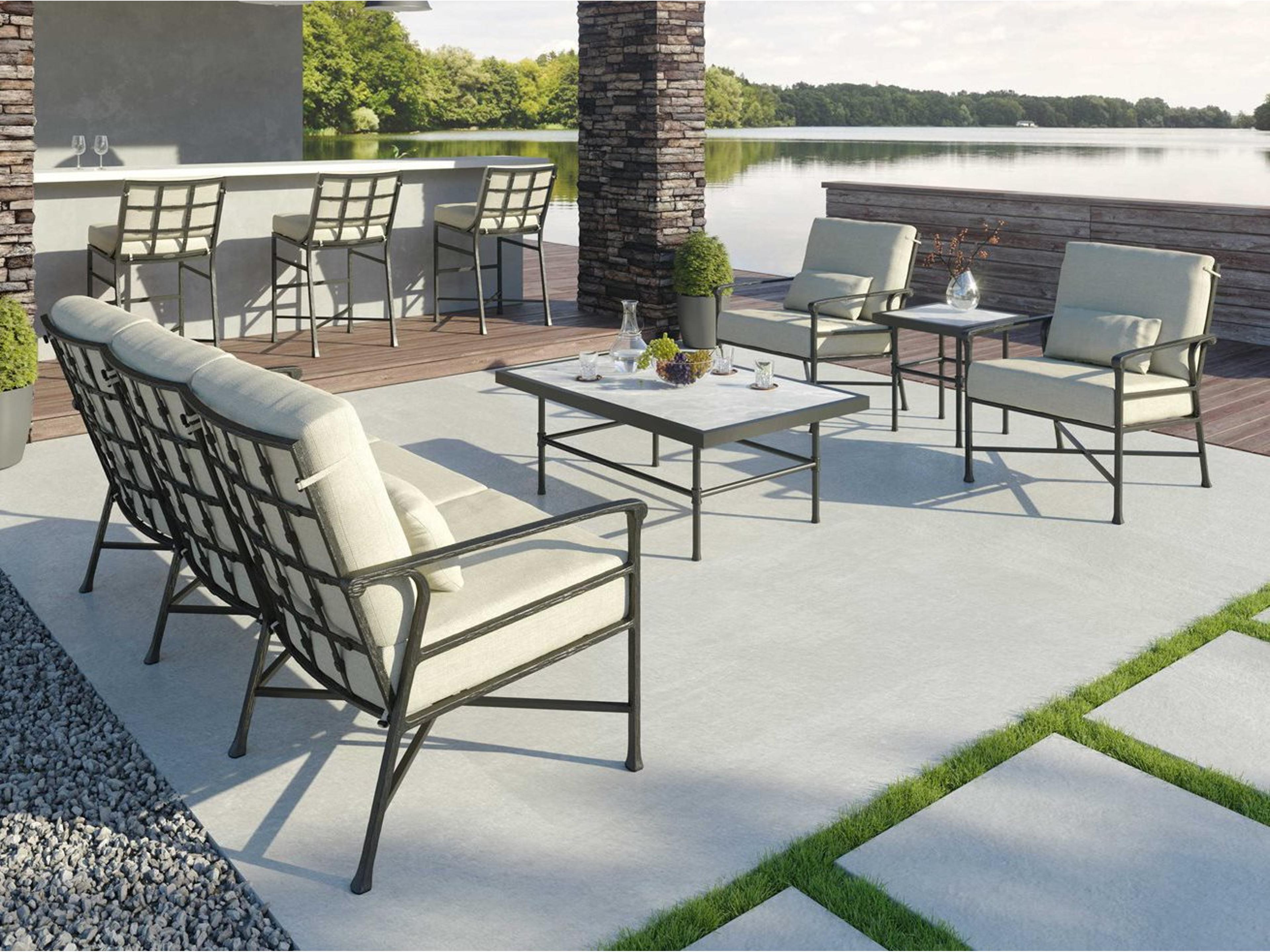 Marquis Deep Seating Aluminum Outdoor Patio Lounge Set