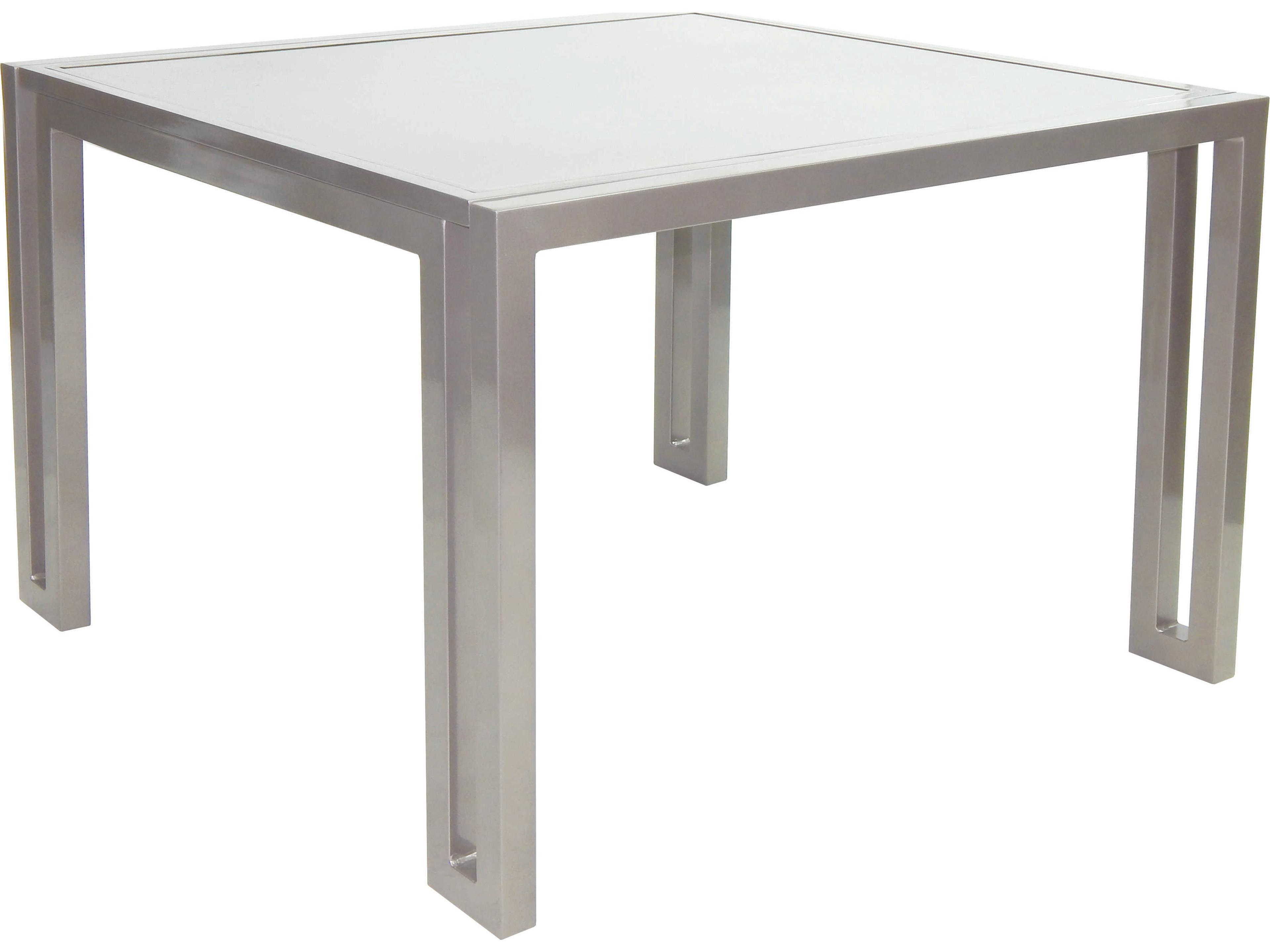Icon Cast Aluminum Square Outdoor Patio Dining Table