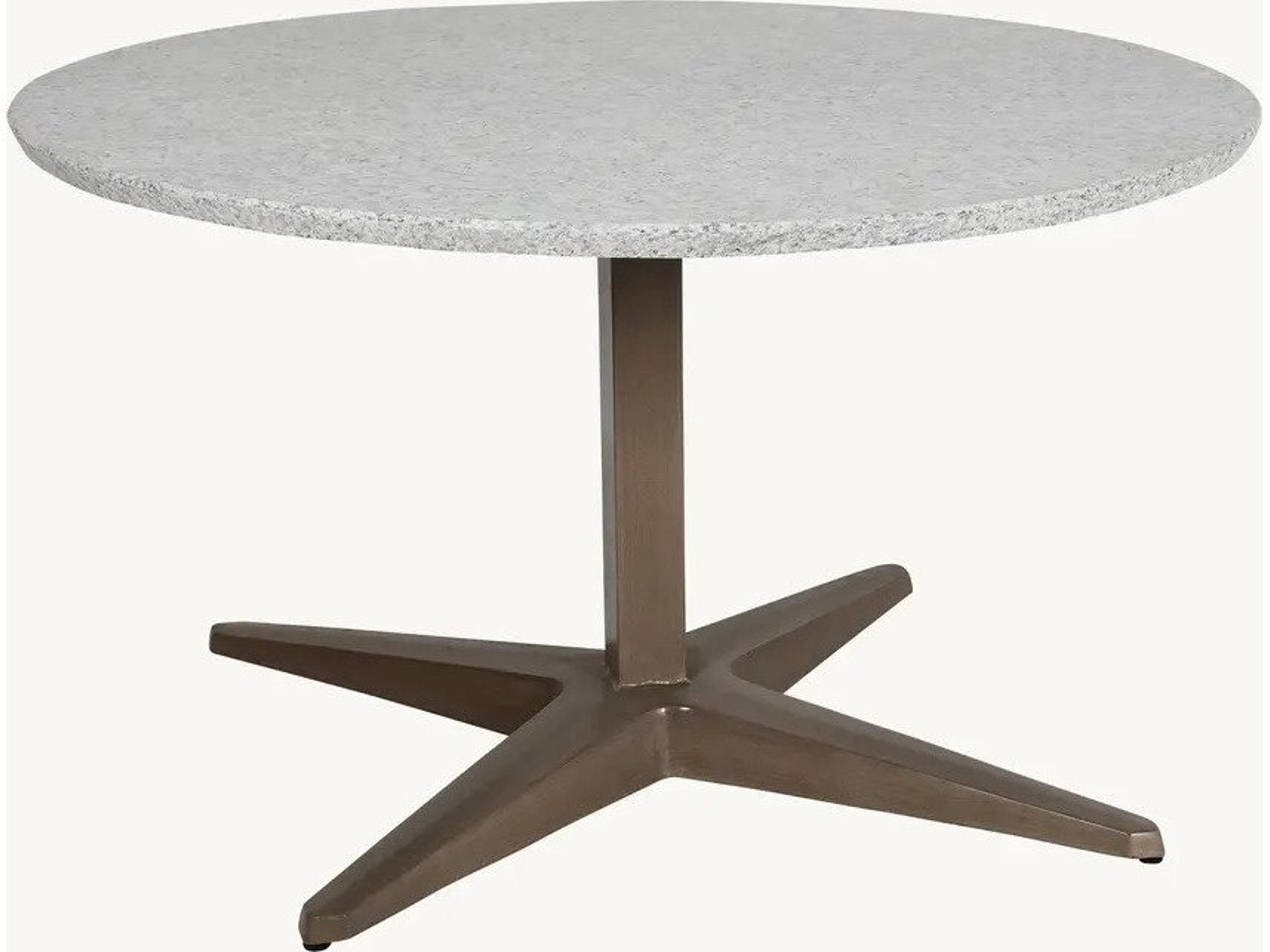 Fortuna Aluminum 50" Round Dining Table
