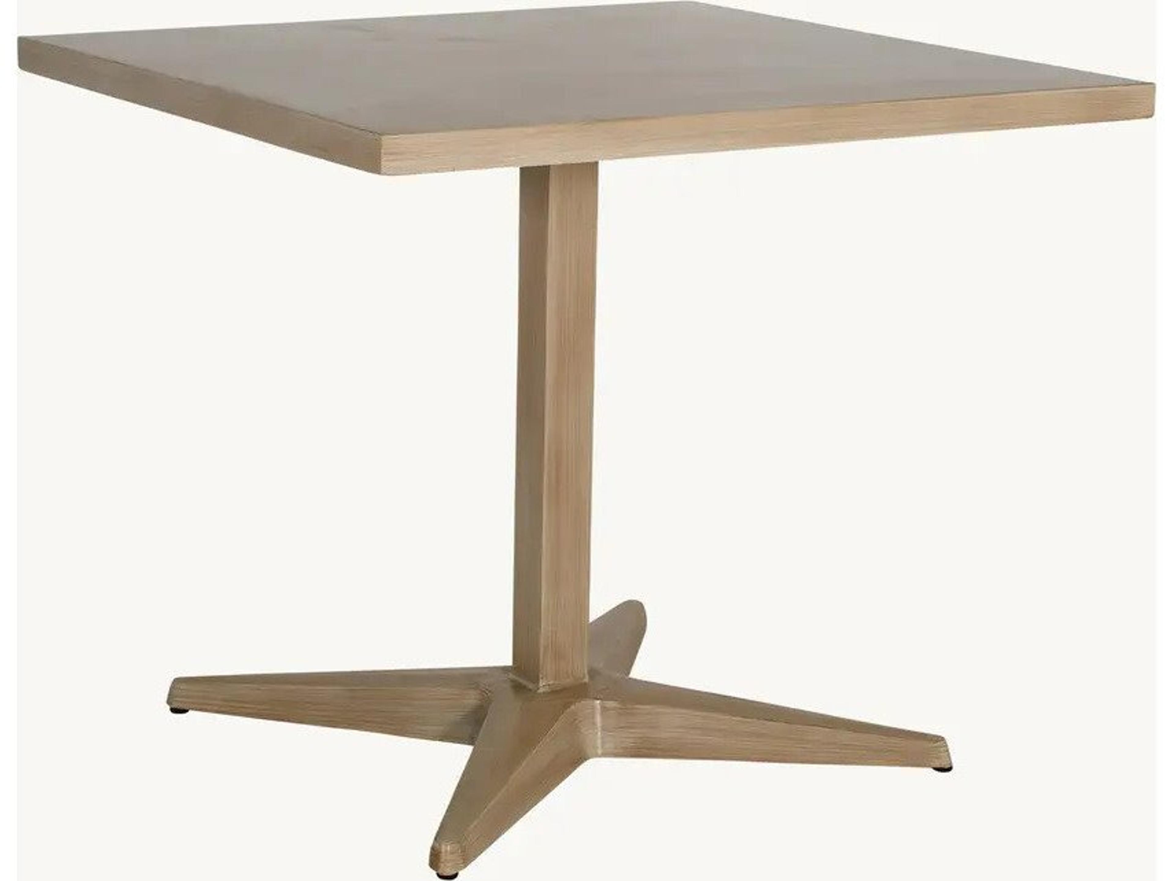 Fortuna Aluminum 36" Square Dining Table