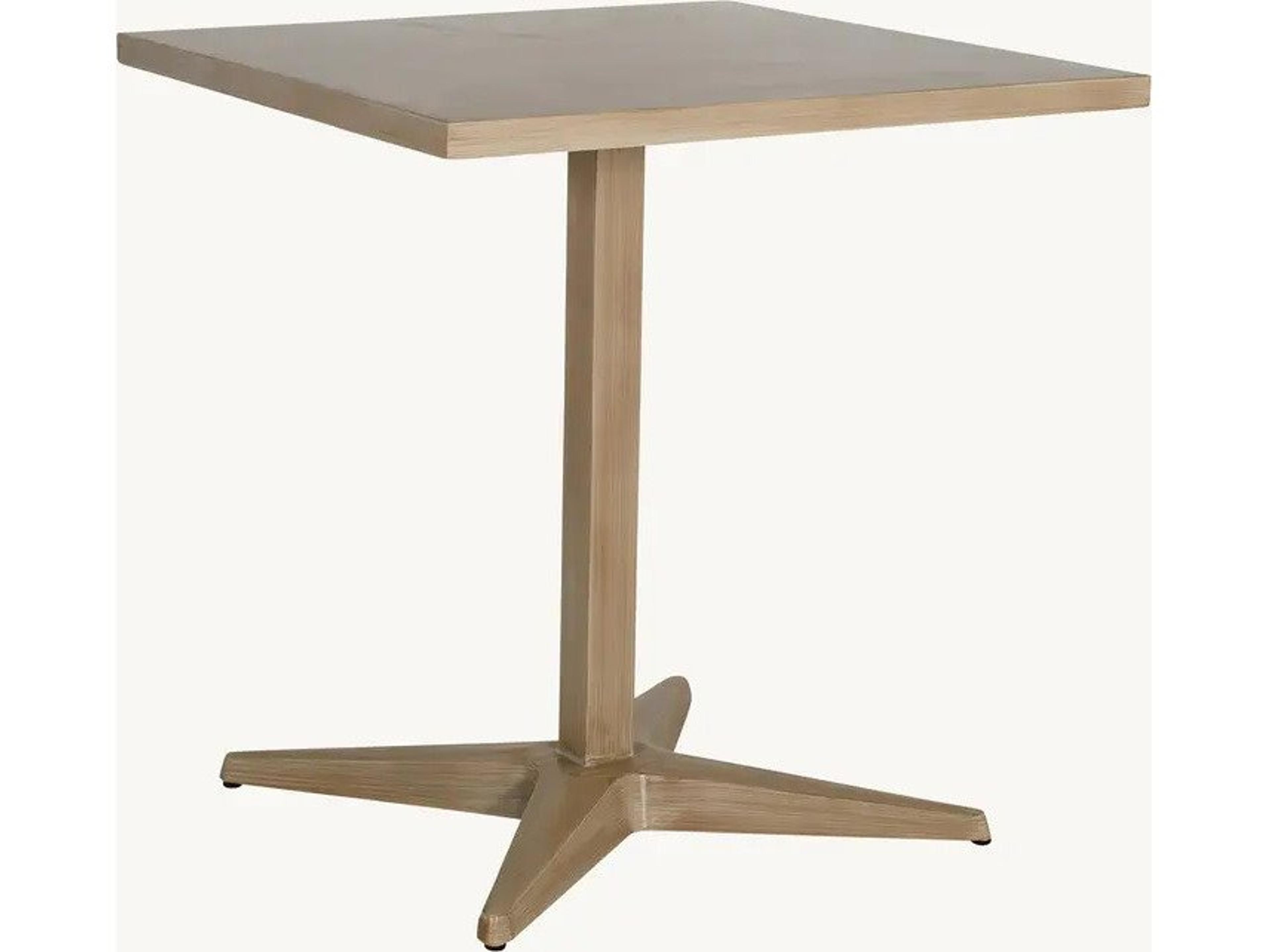 Fortuna Aluminum 30" Square Counter Height Table