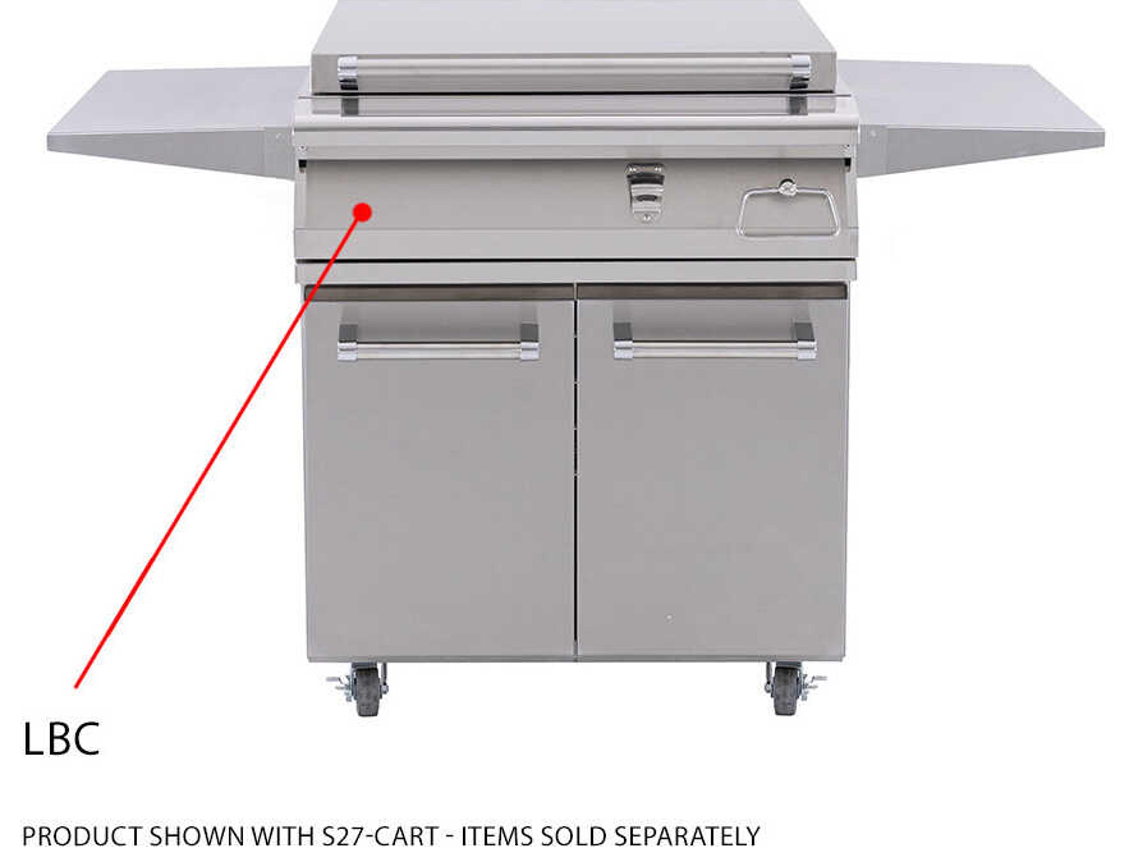 PGS Legacy Large Beverage Center Stainless Steel