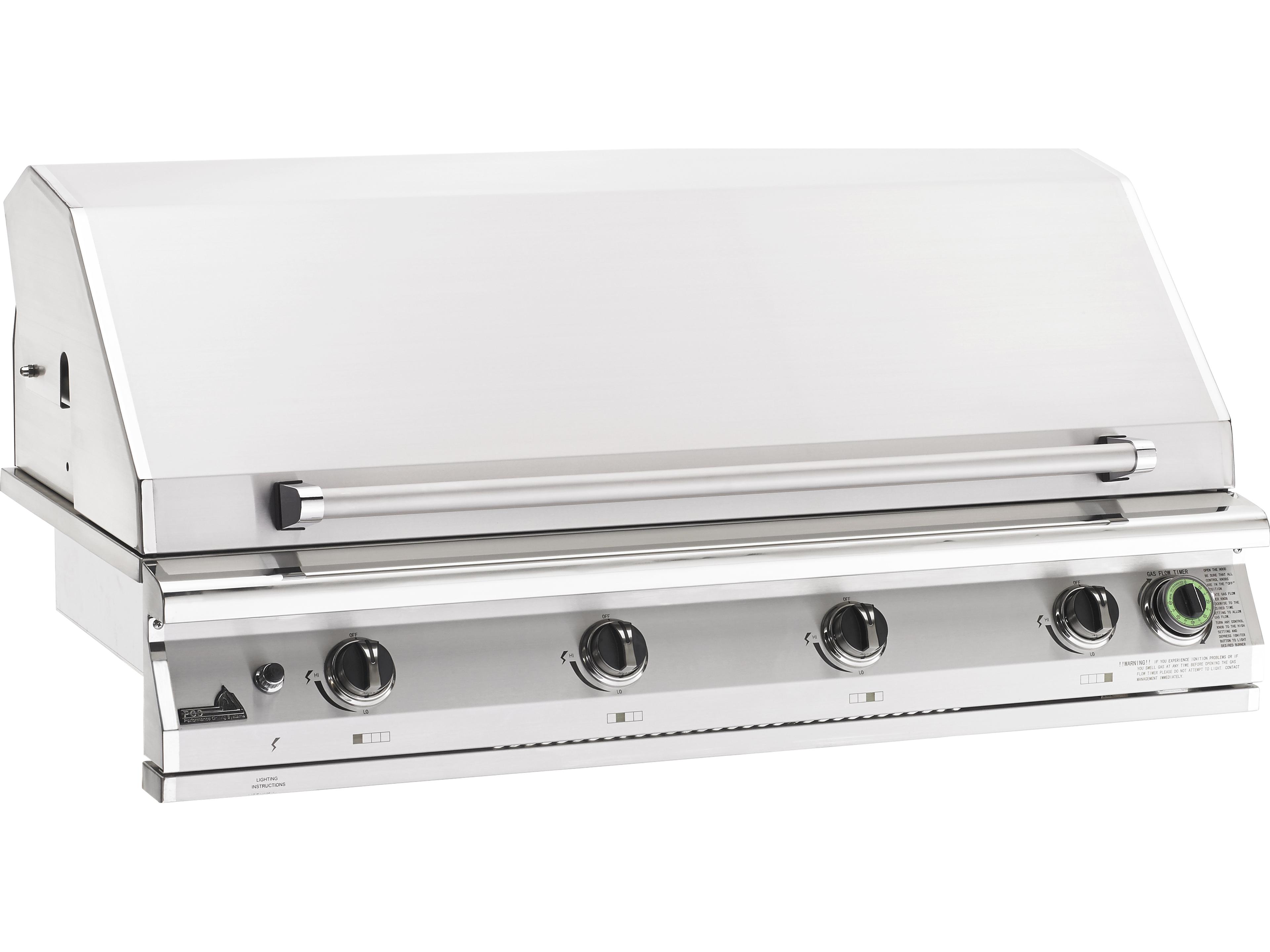 PGS Big Sur 51 Commercial 51 Inch Built-In Propane Gas Grill With Timer