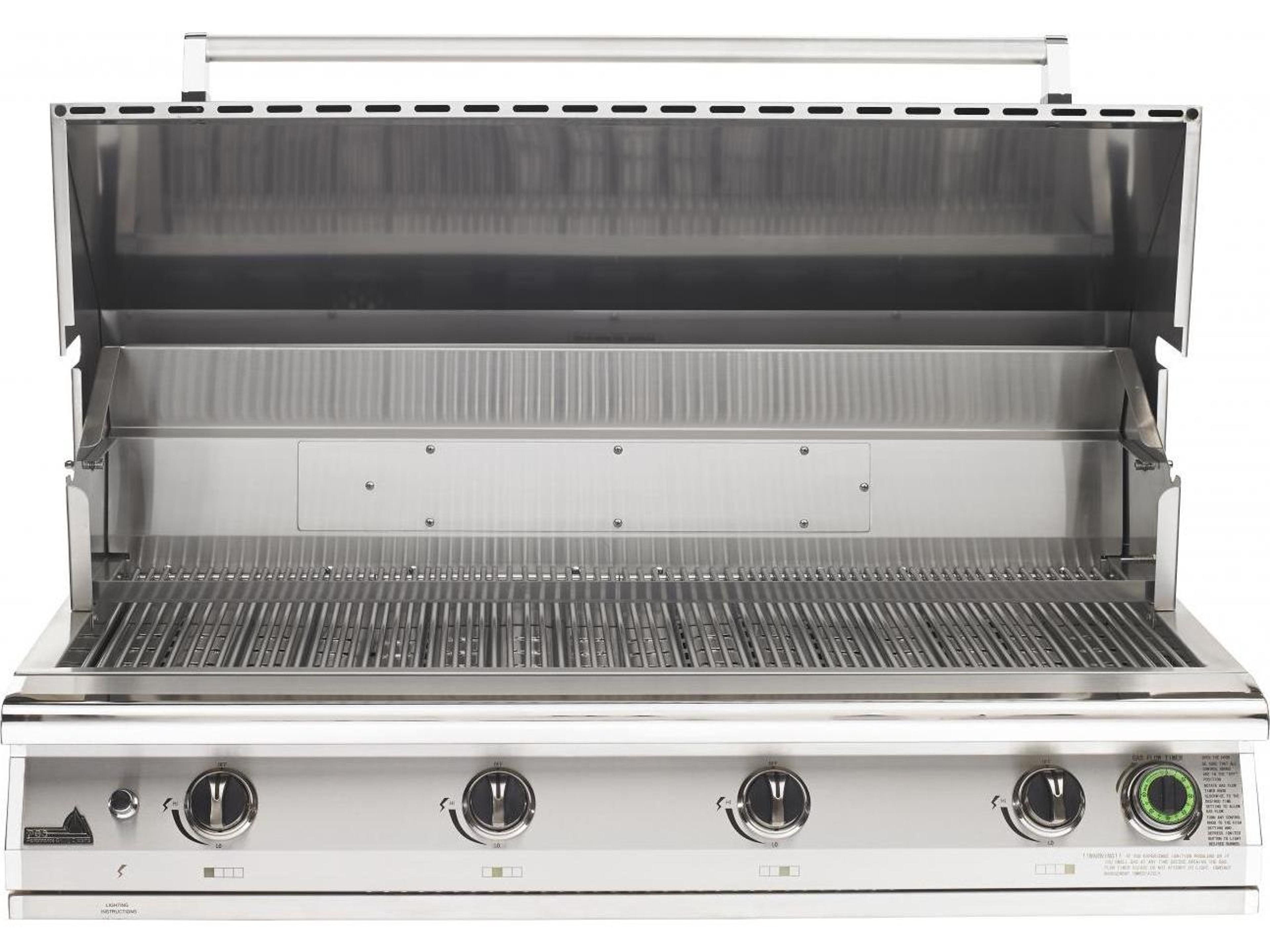 PGS Big Sur Commercial 51 Inch Built-In Natural Gas Grill With Timer