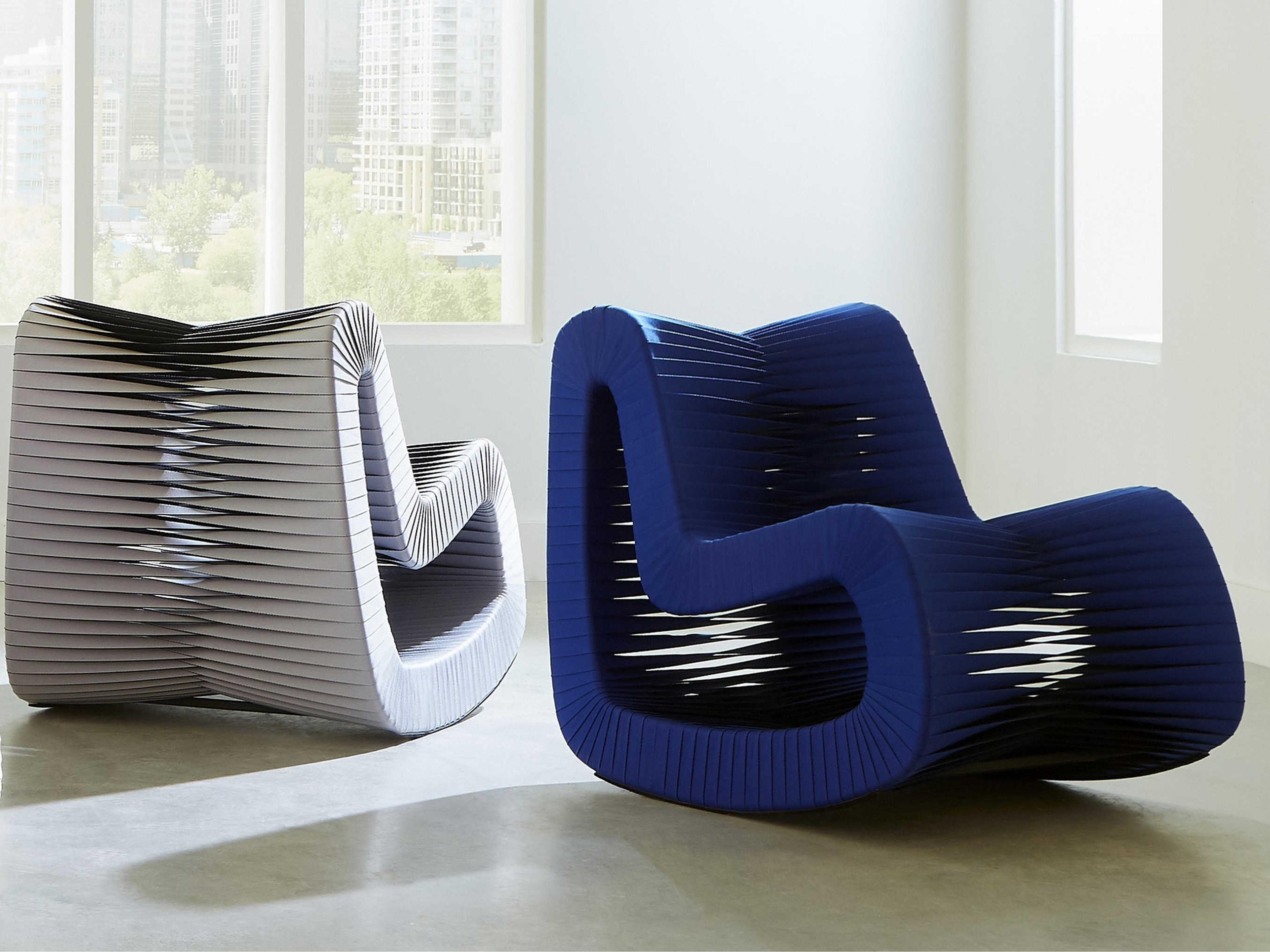 Phillips Collection Seat Belt Rocker Rocking Chair