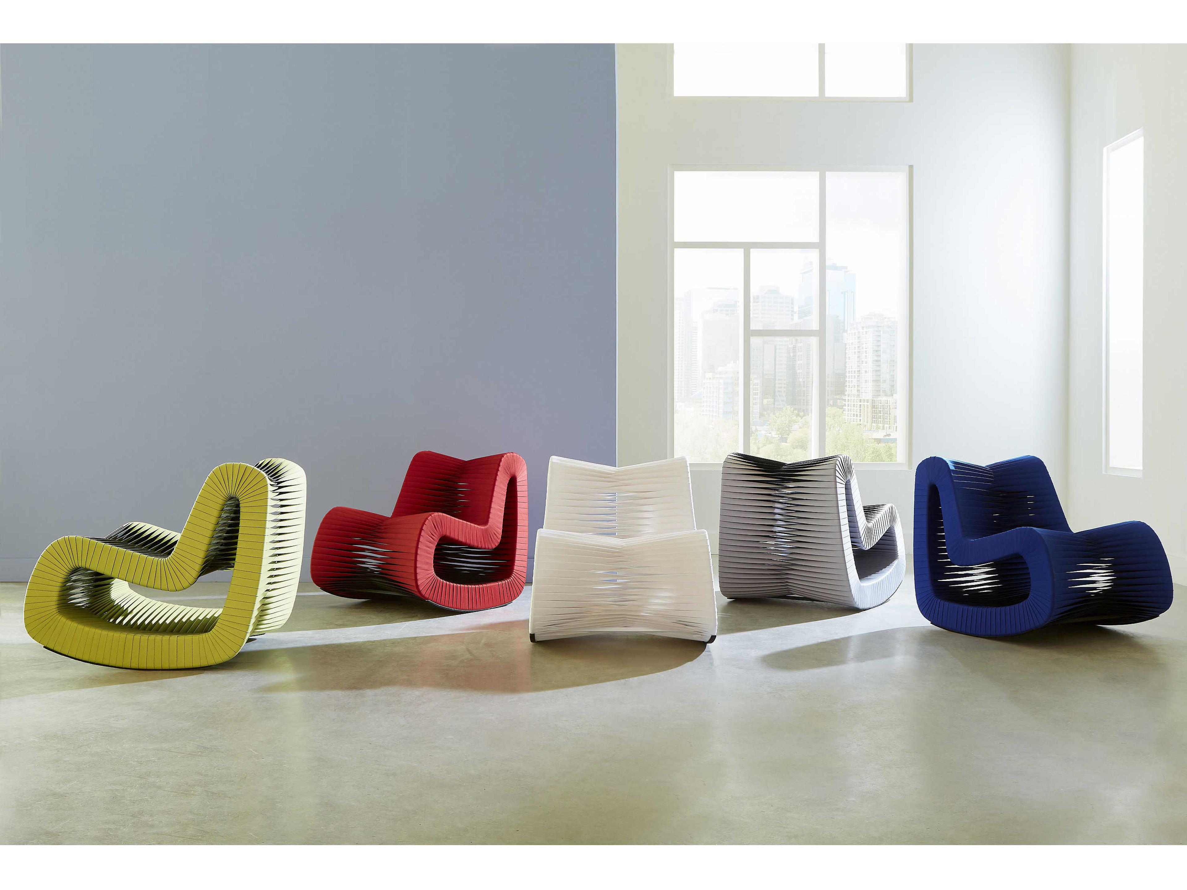 Phillips Collection Seat Belt Rocker Rocking Chair