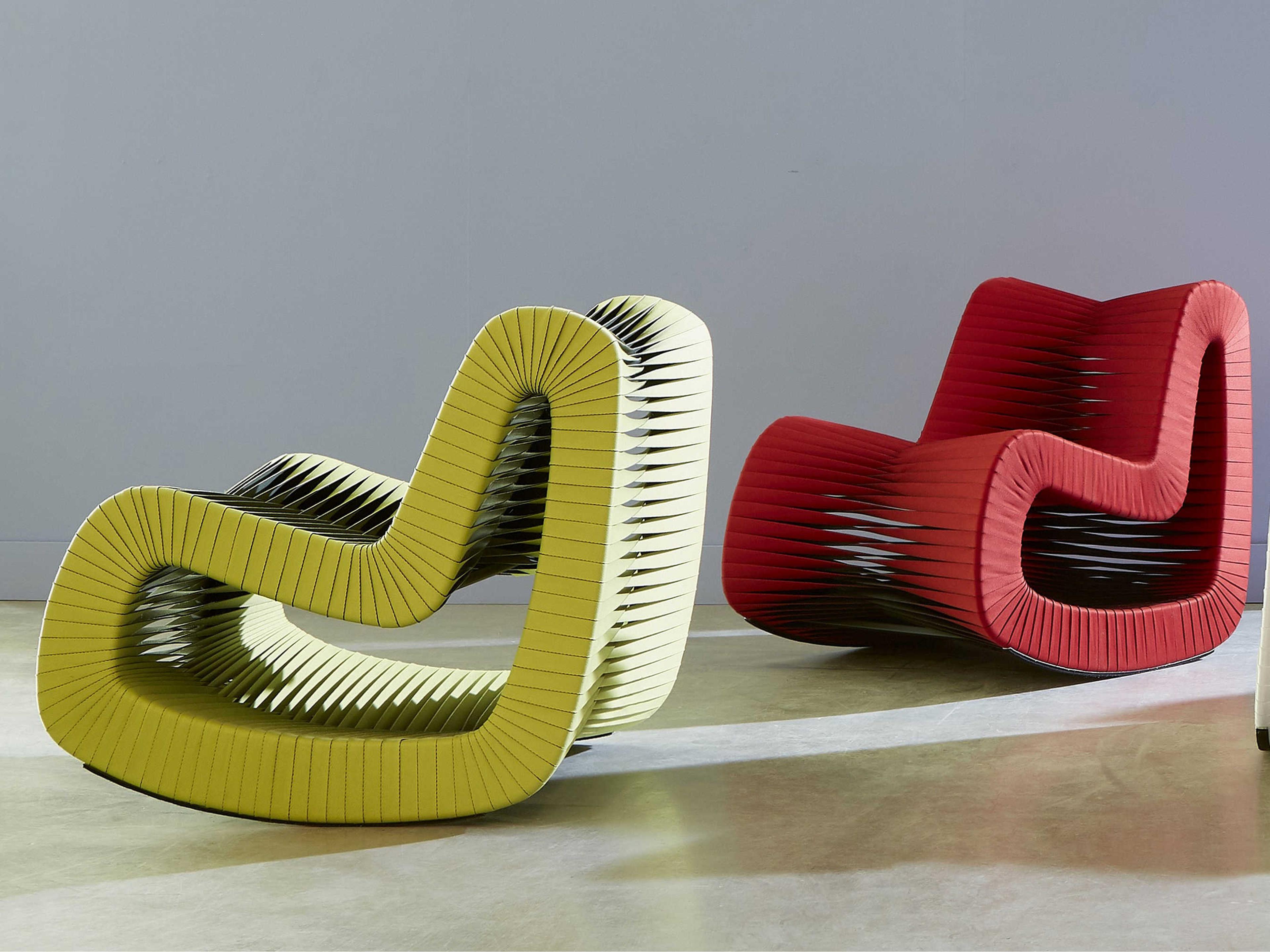 Phillips Collection Seat Belt Rocker Rocking Chair