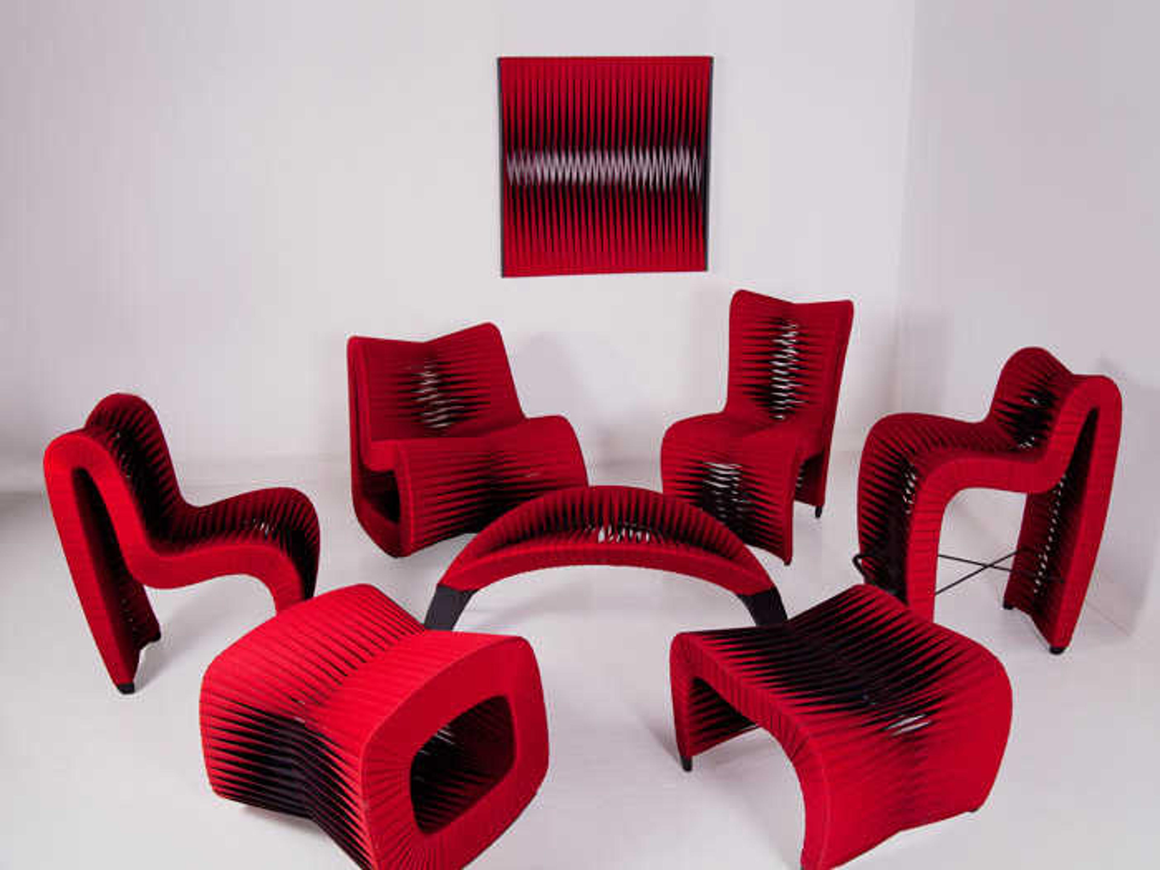 Phillips Collection Seat Belt Rocker Rocking Chair