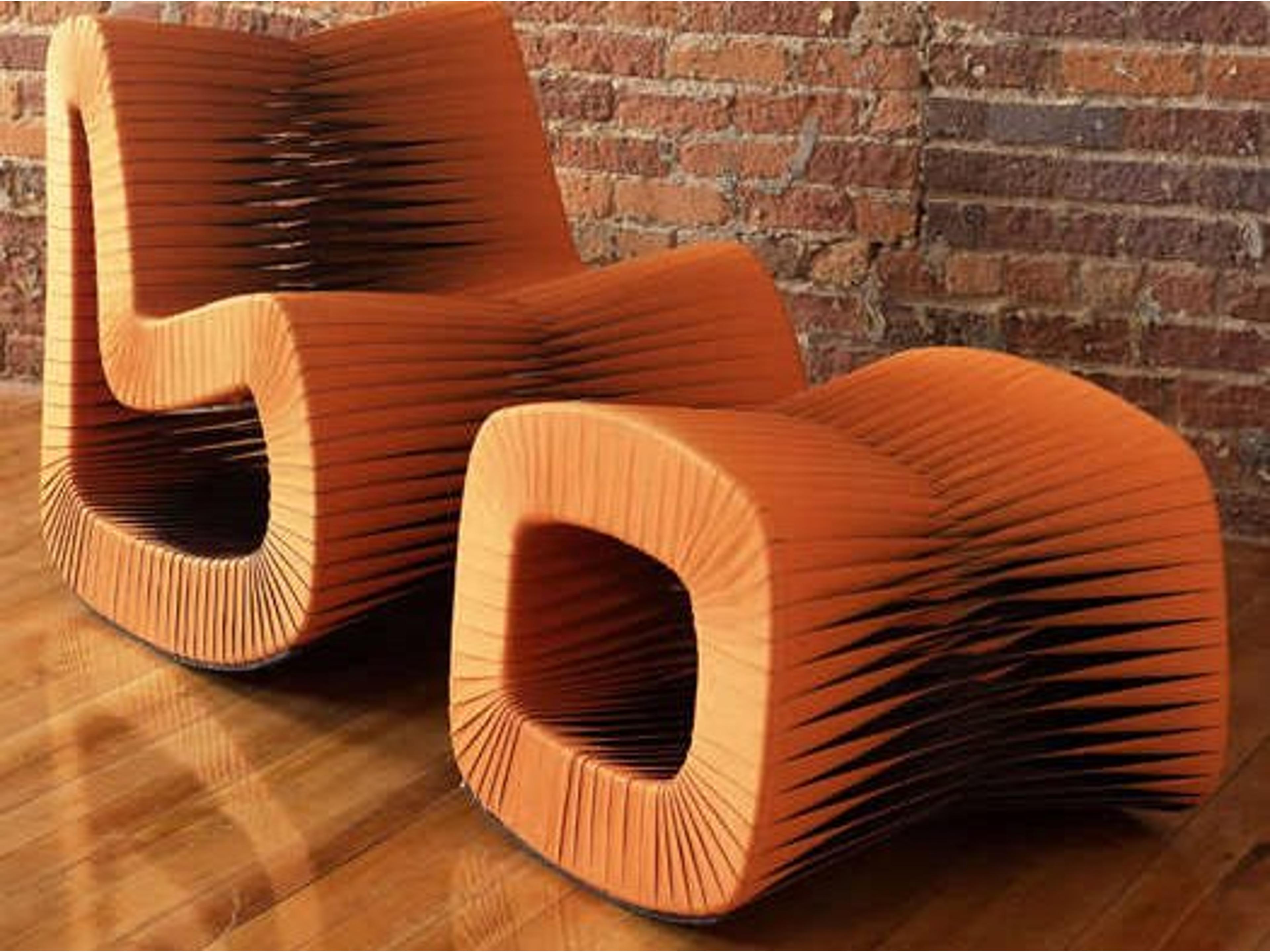 Phillips Collection Seat Belt Rocker Rocking Chair