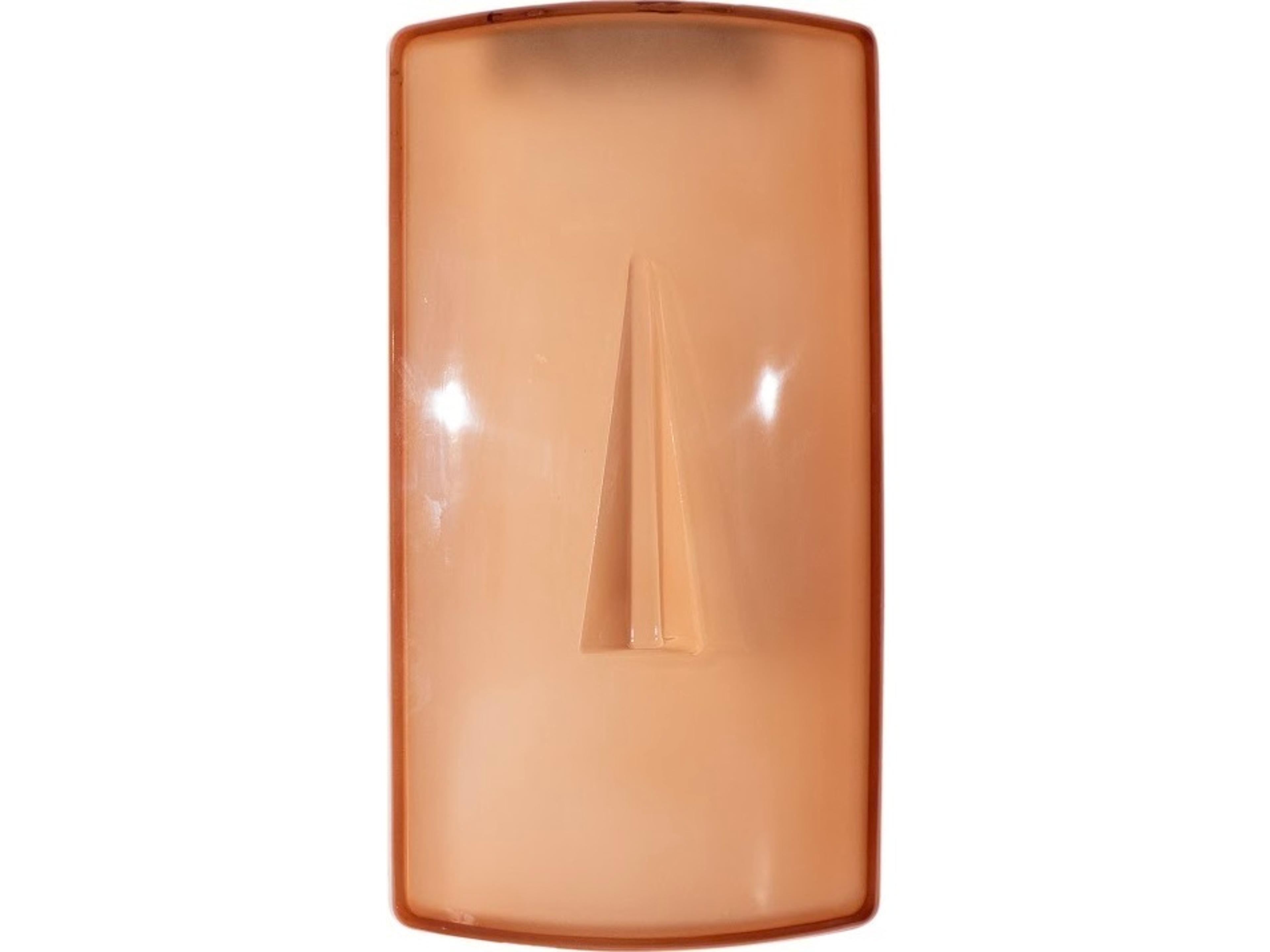 Cycladic Brown Rectangle Glass Wall Art