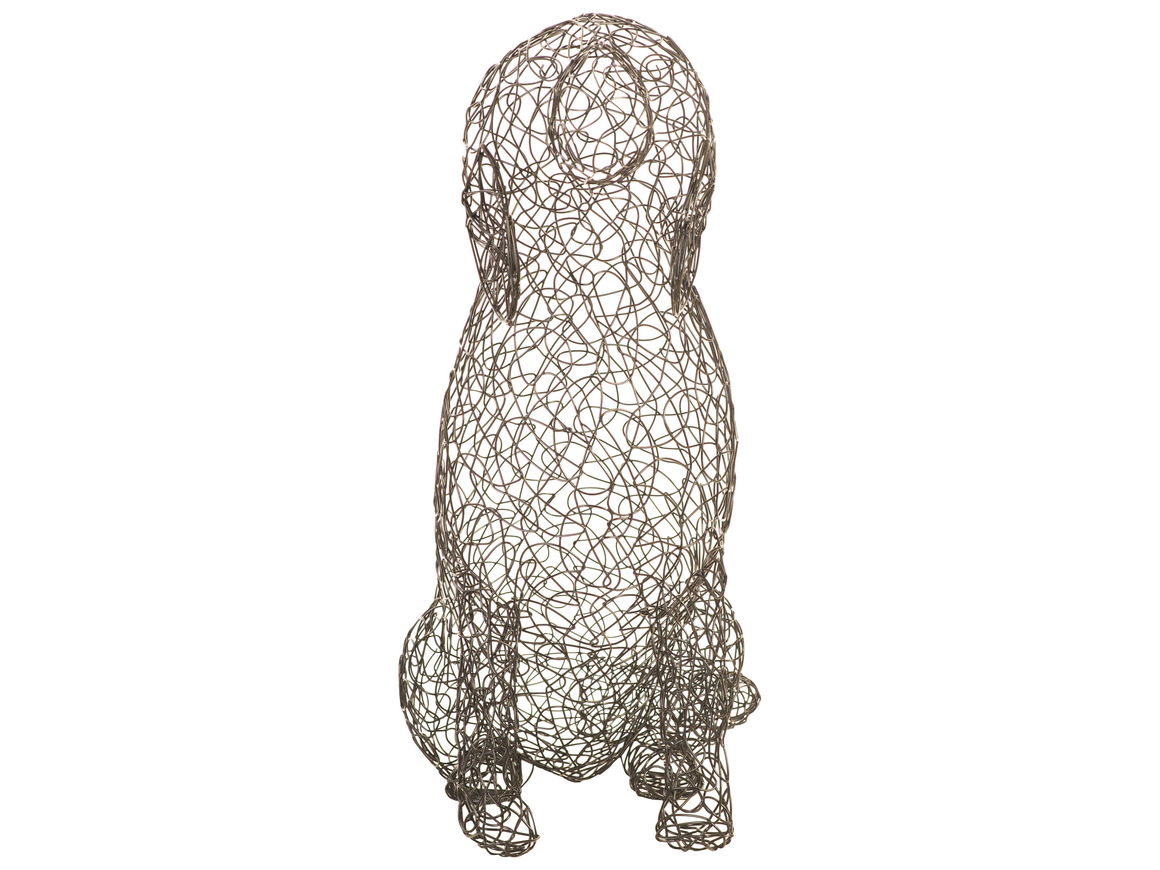 Phillips Collection Crazy Wire Black Sculpture