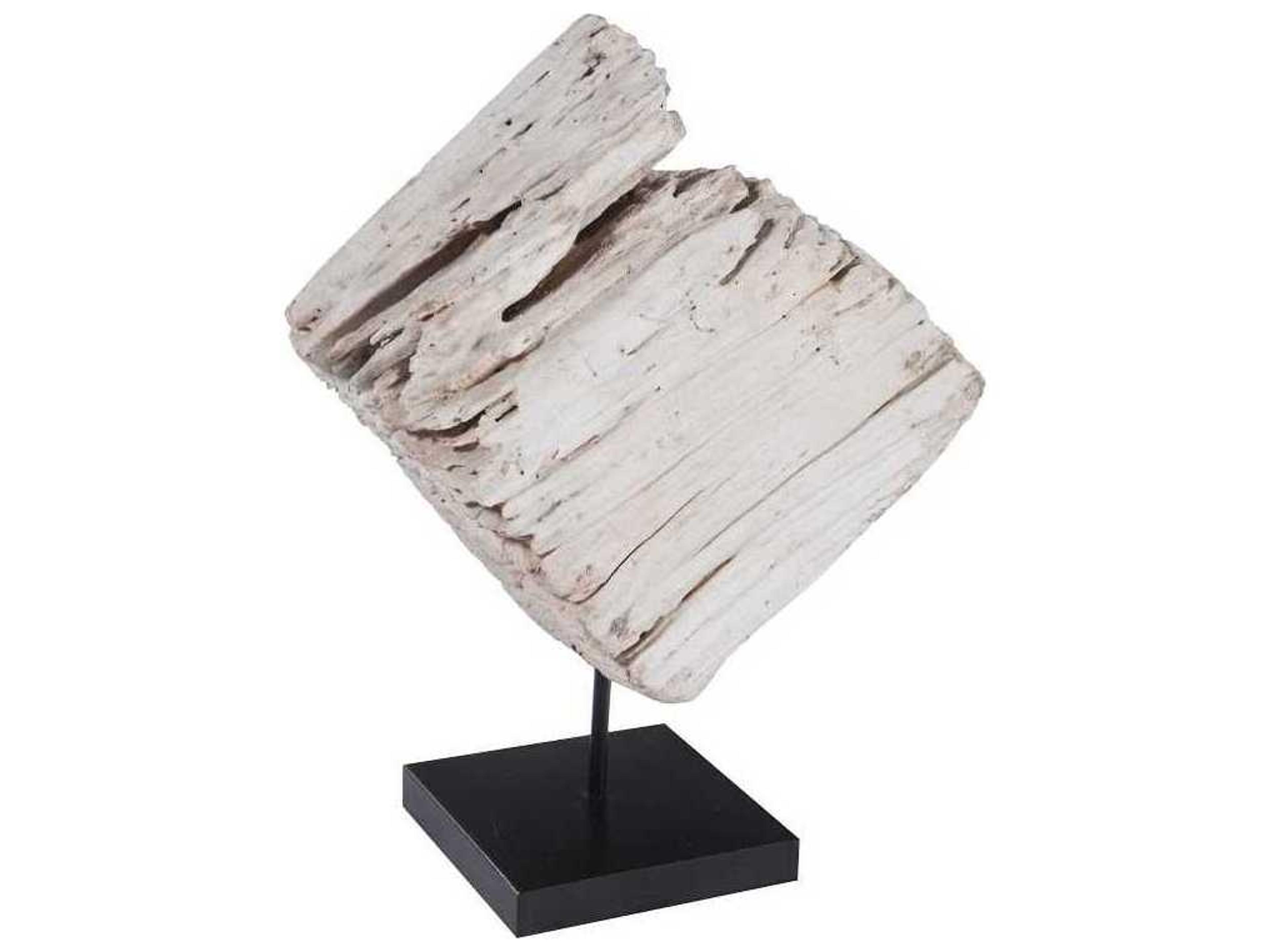 Phillips Collection Eroded Wood Block on Stand