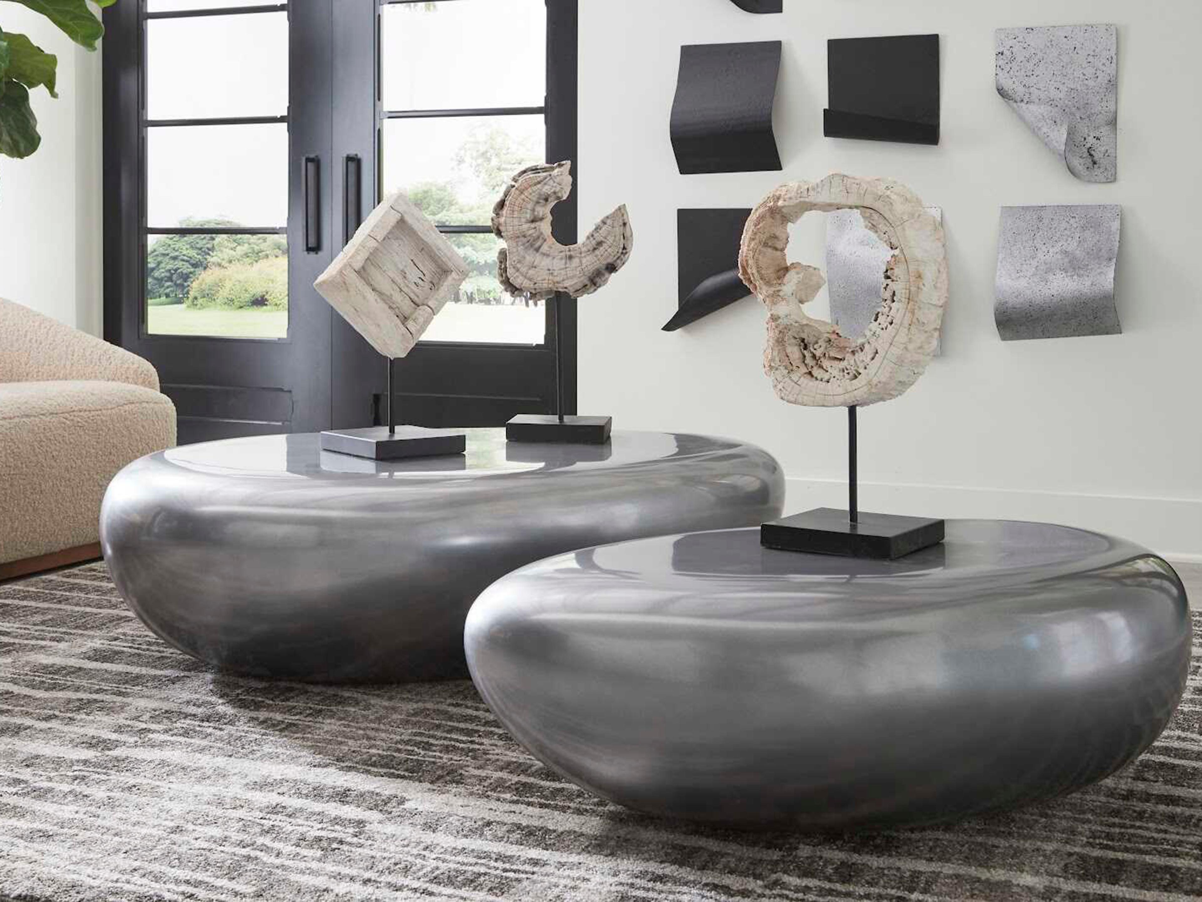 Phillips Collection Eroded Wood Block on Stand