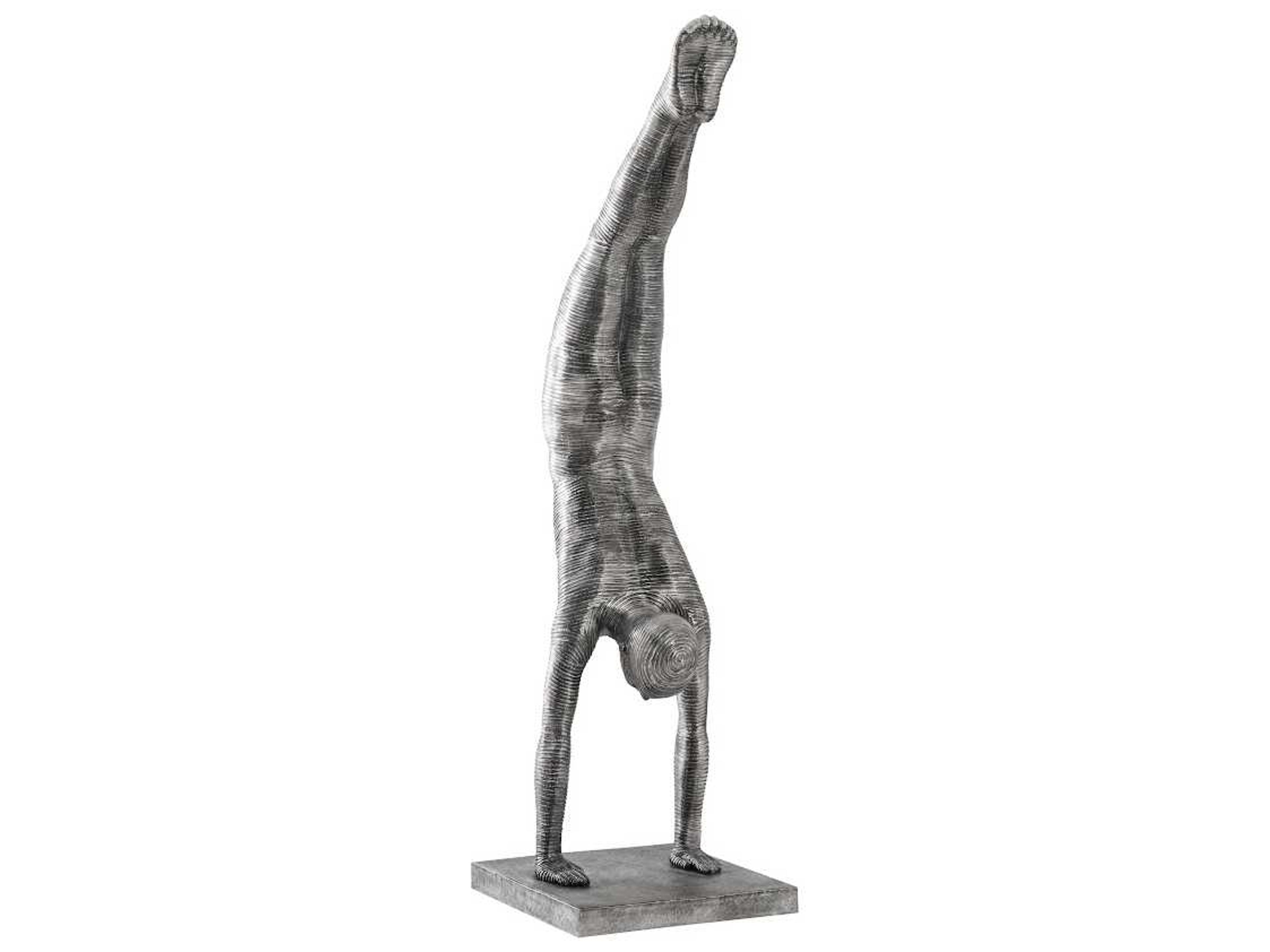 Handstand Sculpture Large Aluminum Figure