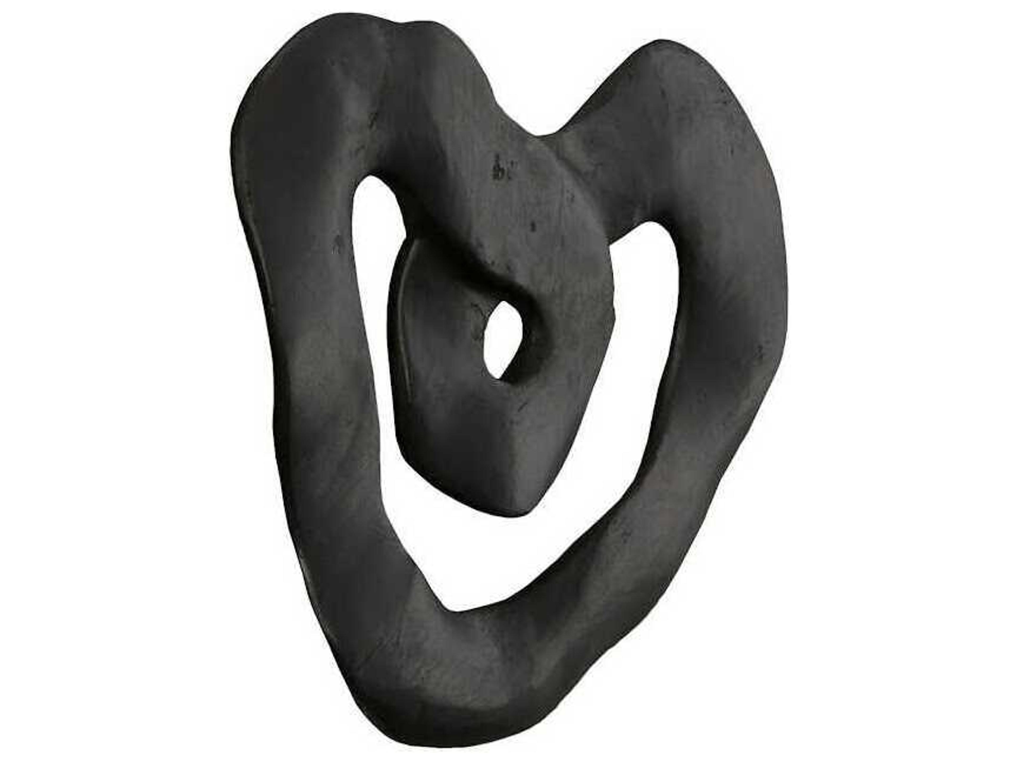 Phillips Collection Black Swirl Wall Tile