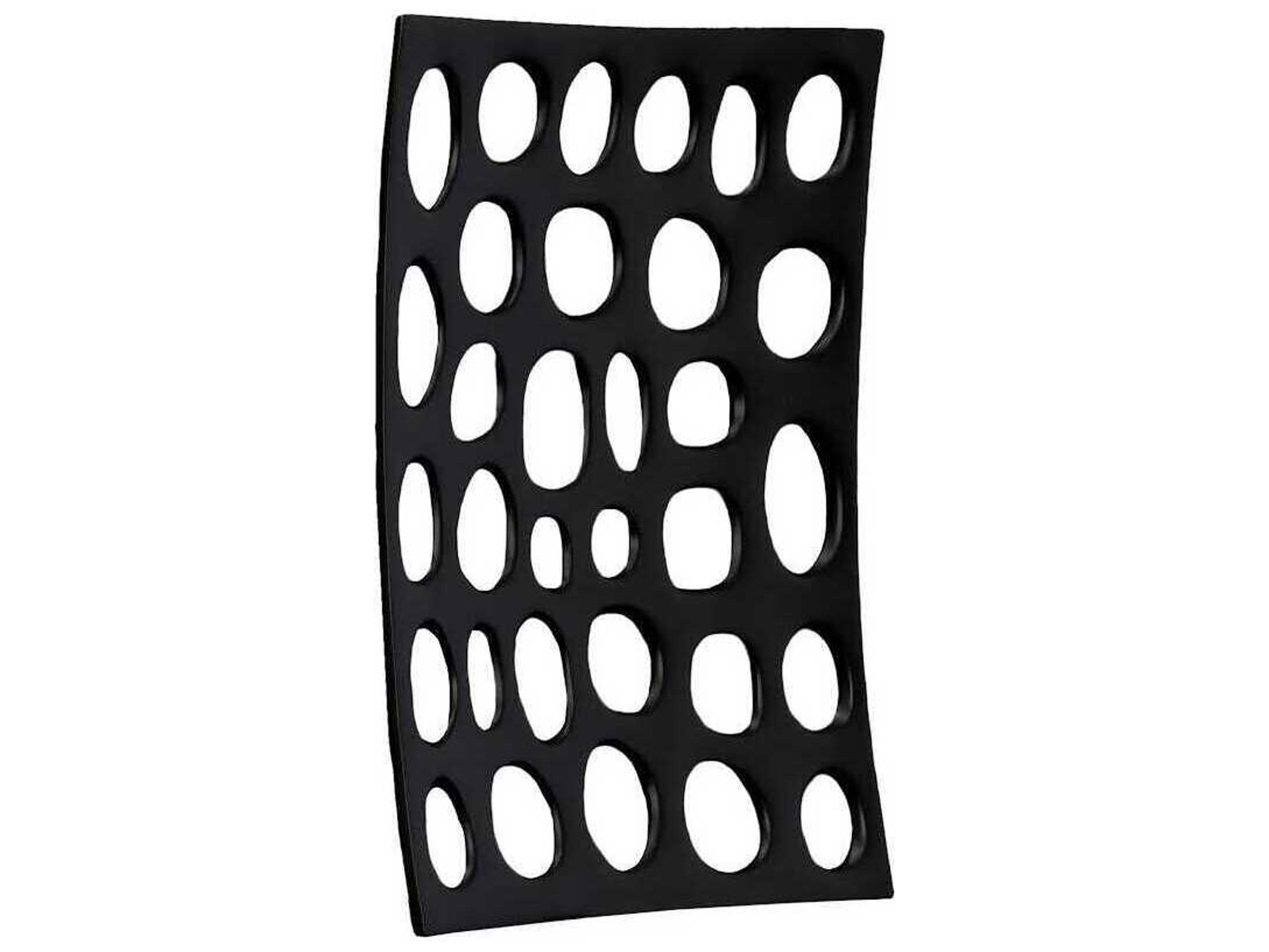 Phillips Collection Black Polka Dot Wall Tile
