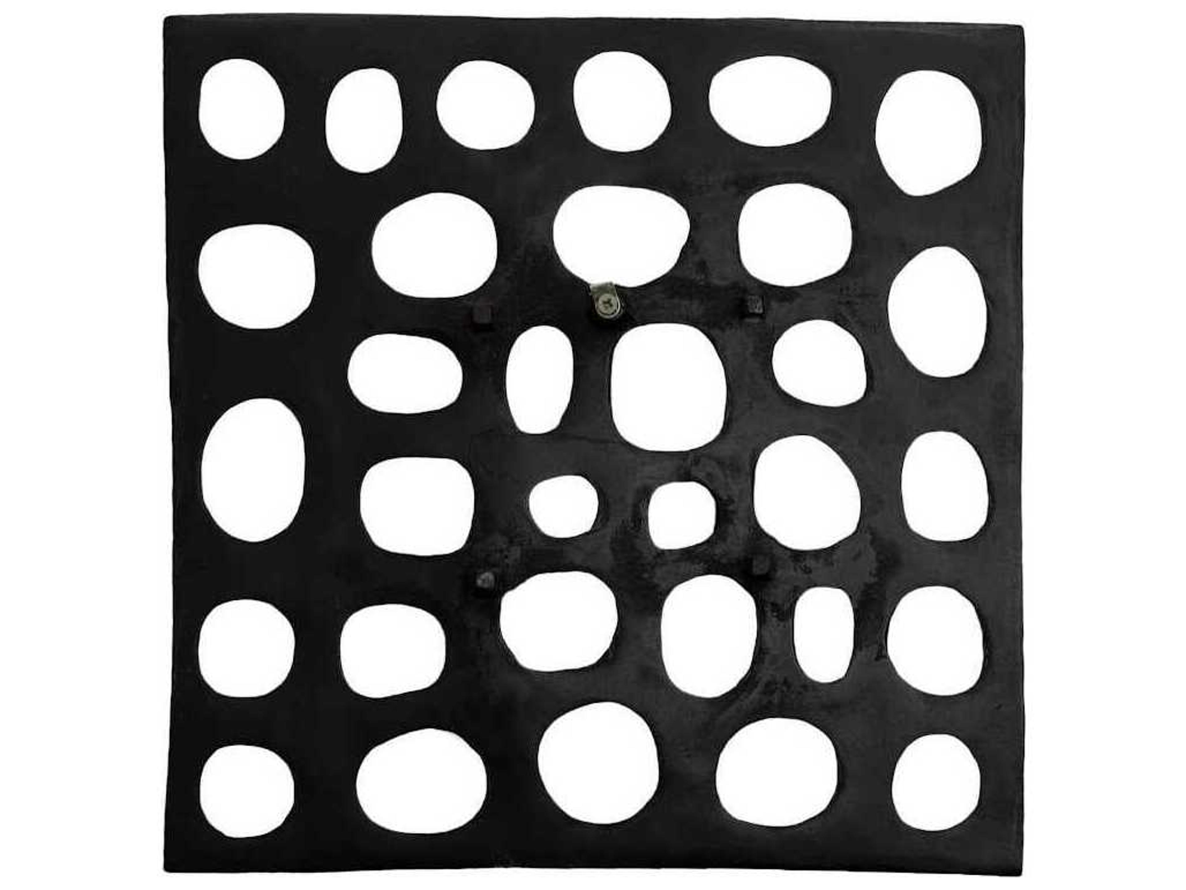 Phillips Collection Black Polka Dot Wall Tile