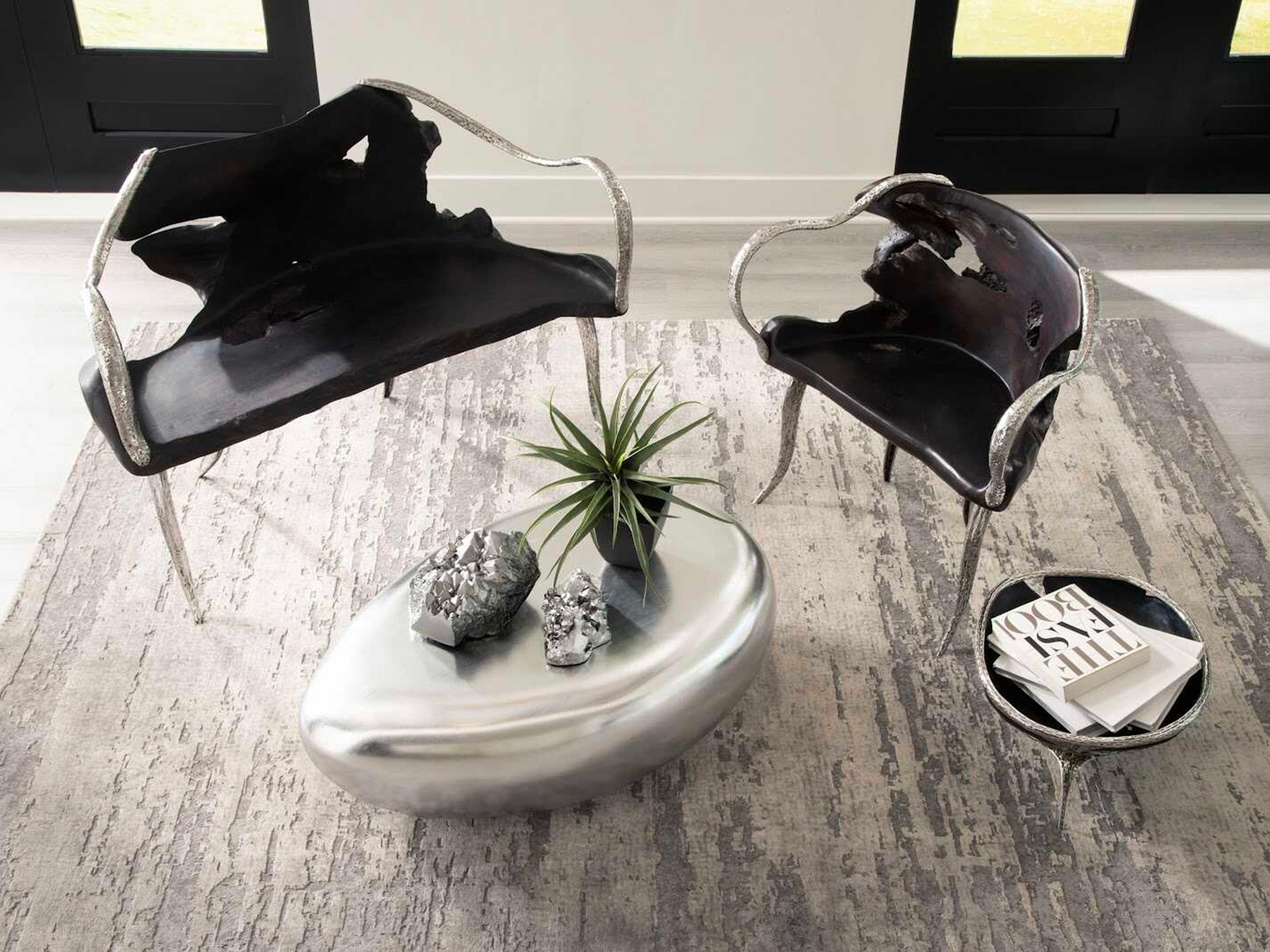 Phillips Collection Black Graven Table Top Bowl