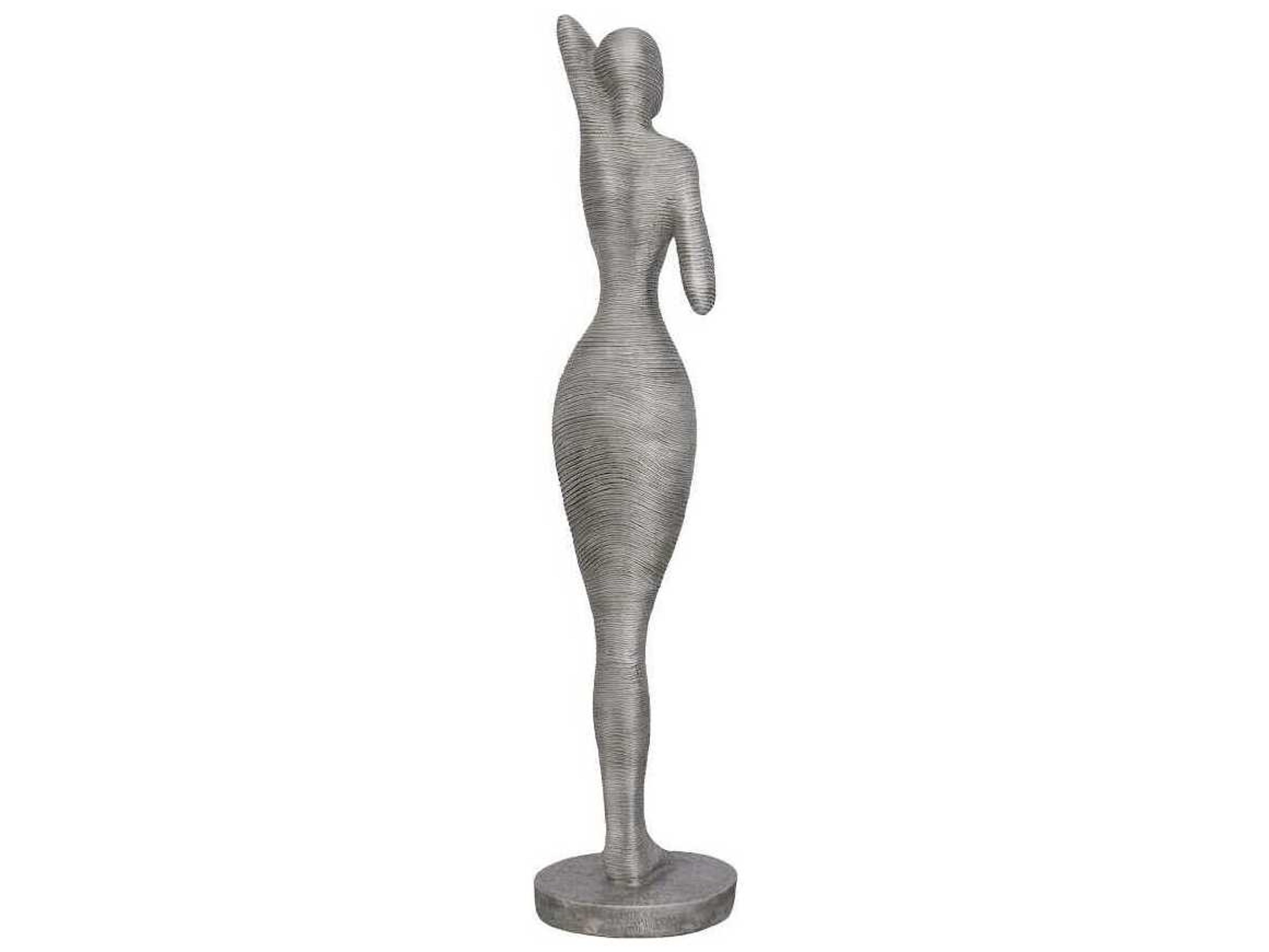 Phillips Collection Silver Admiring Standing Sculpture