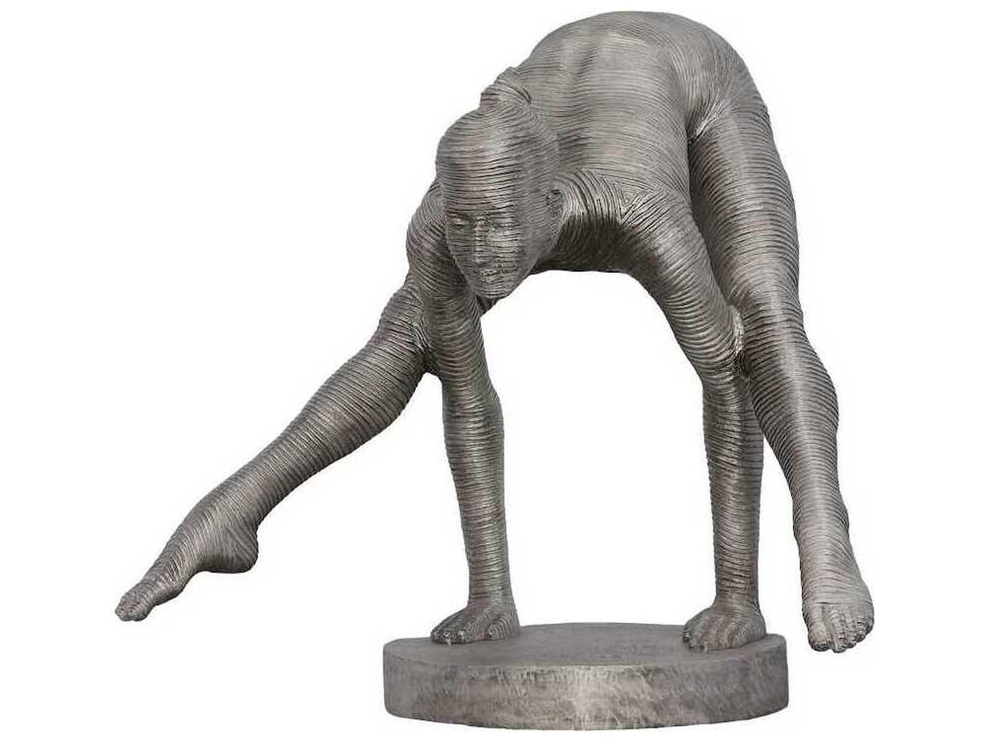 Phillips Collection Silver Balancing Body Sculpture