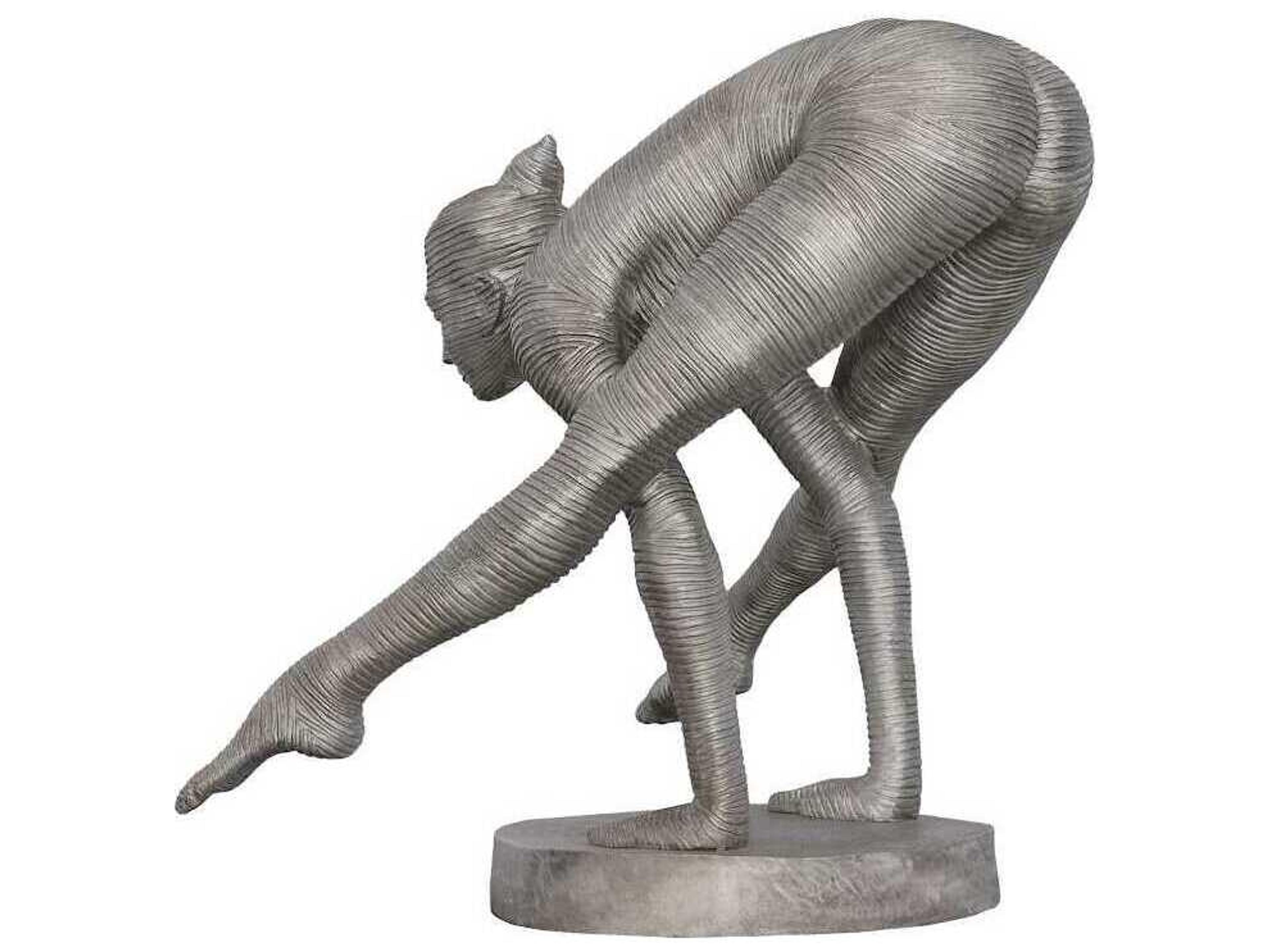 Phillips Collection Silver Balancing Body Sculpture