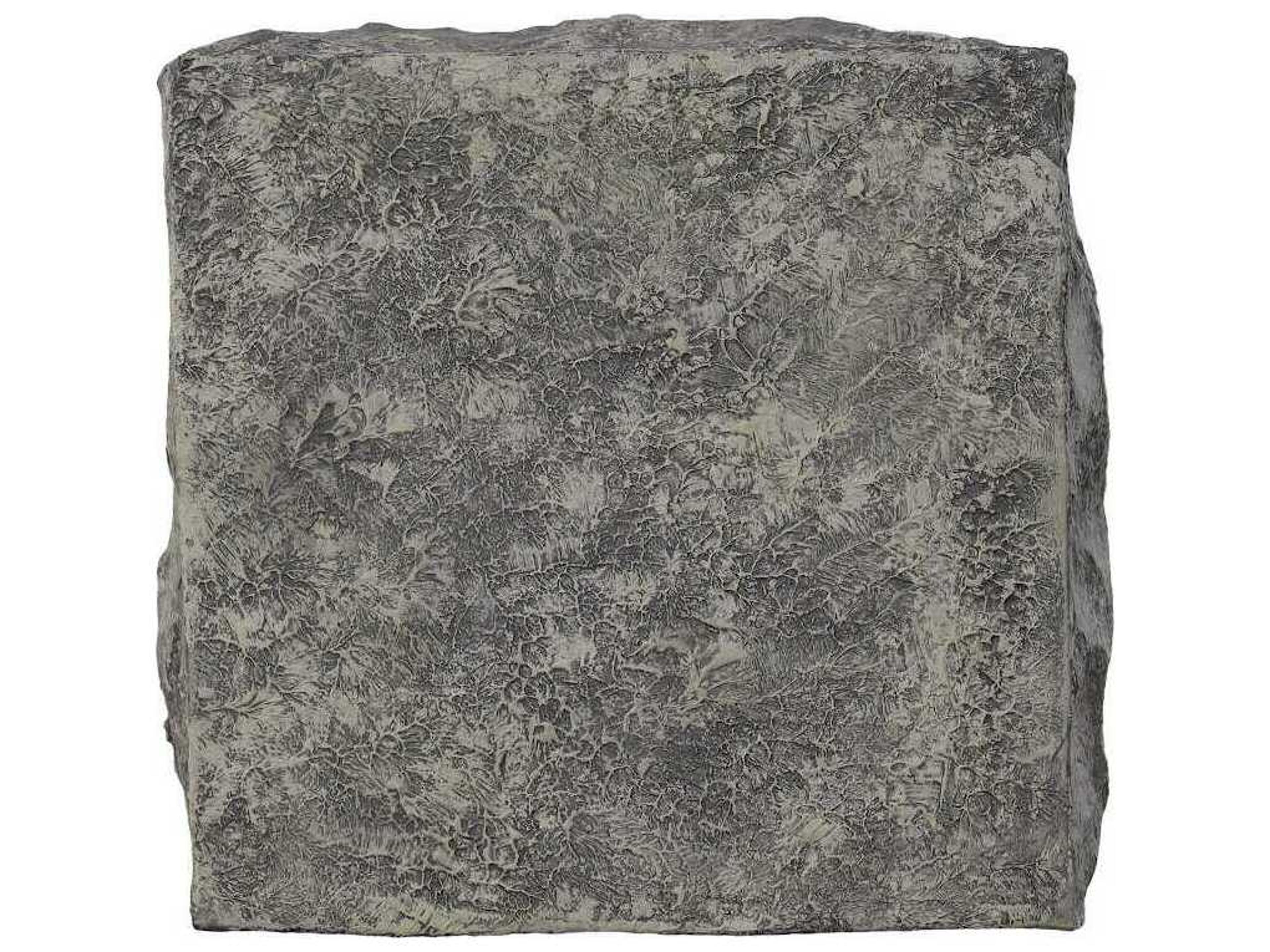 Phillips Collection Square Resin Gray End Table