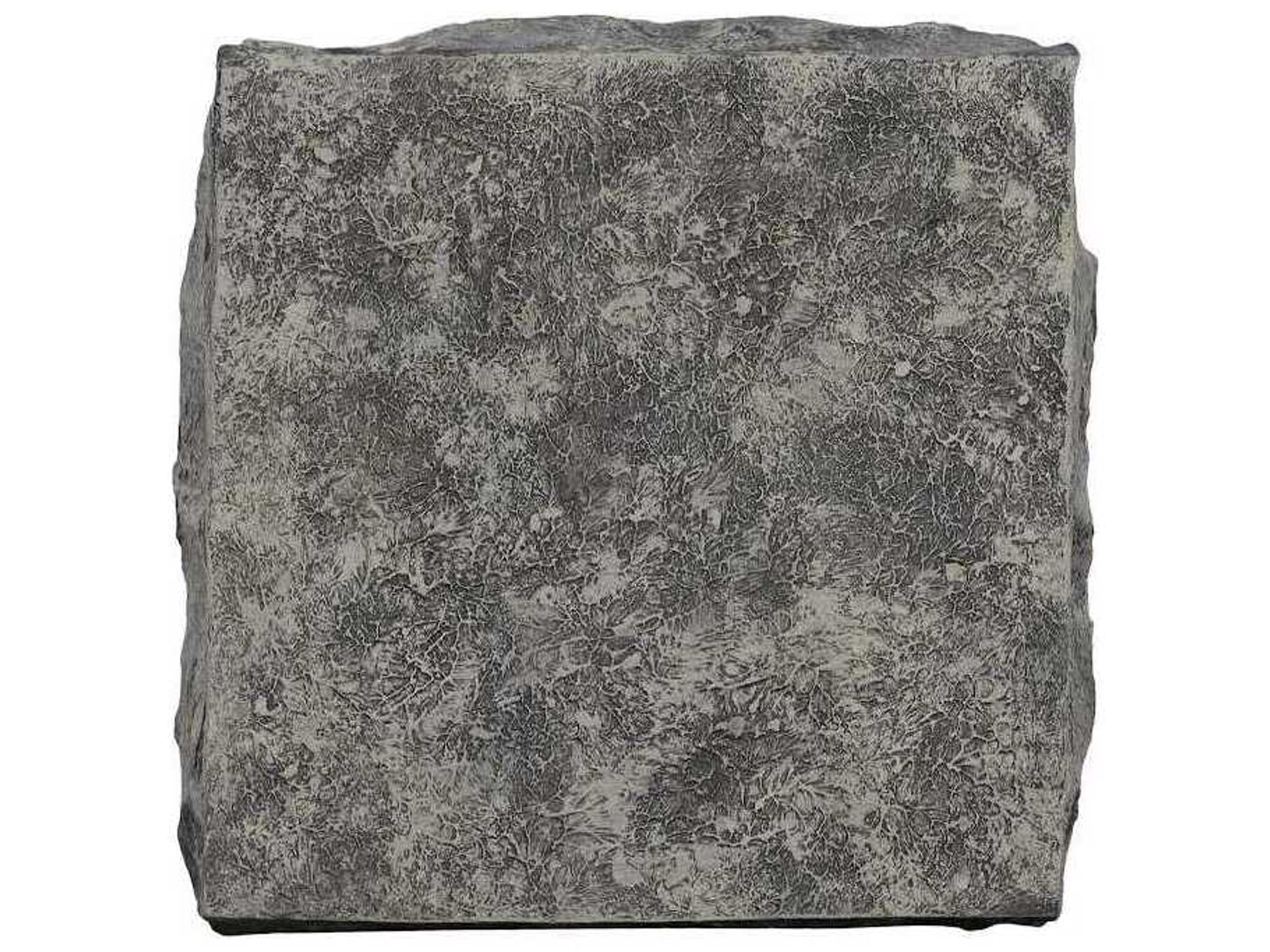 Phillips Collection Square Resin Gray End Table