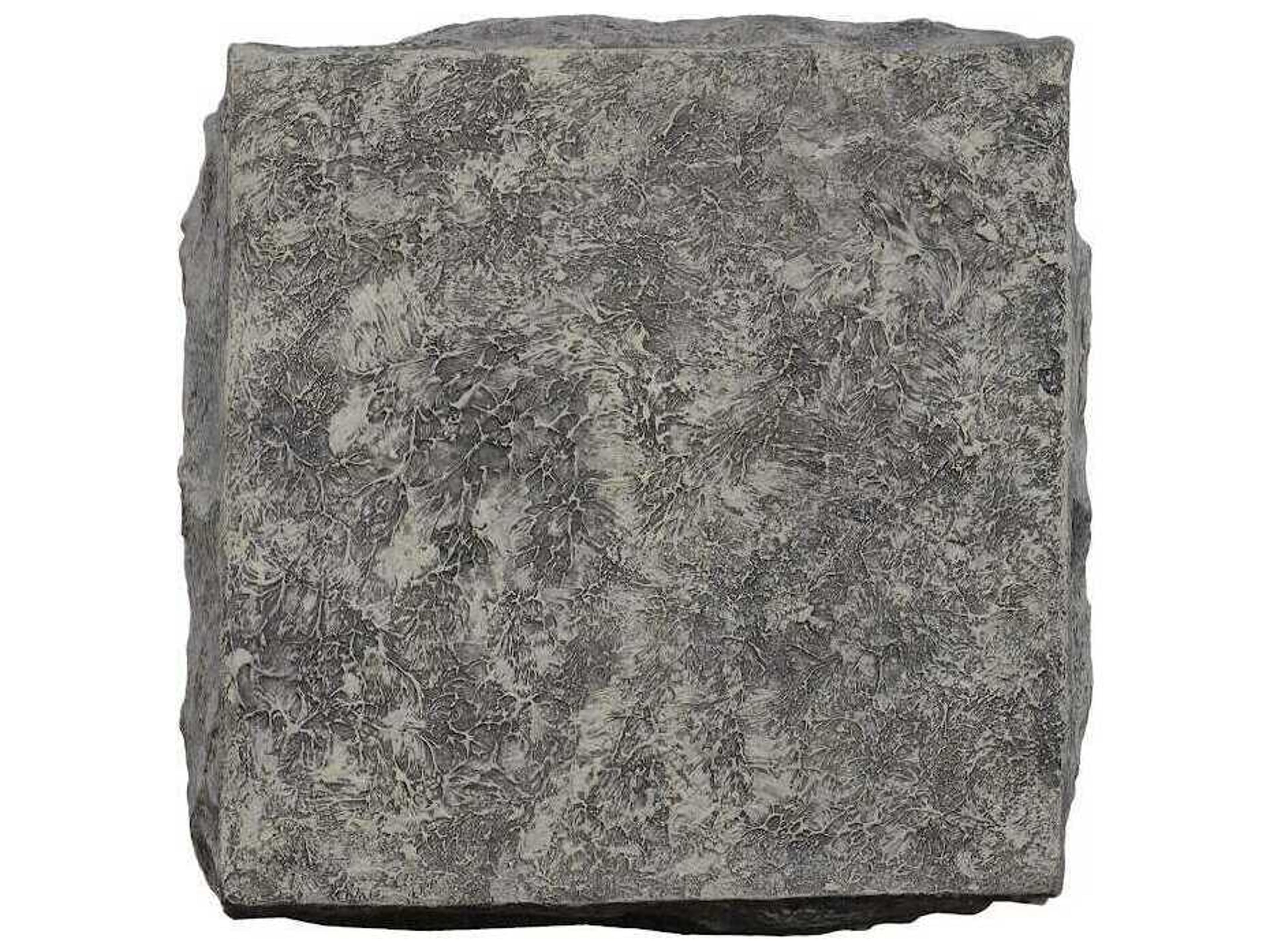 Phillips Collection Square Resin Gray End Table